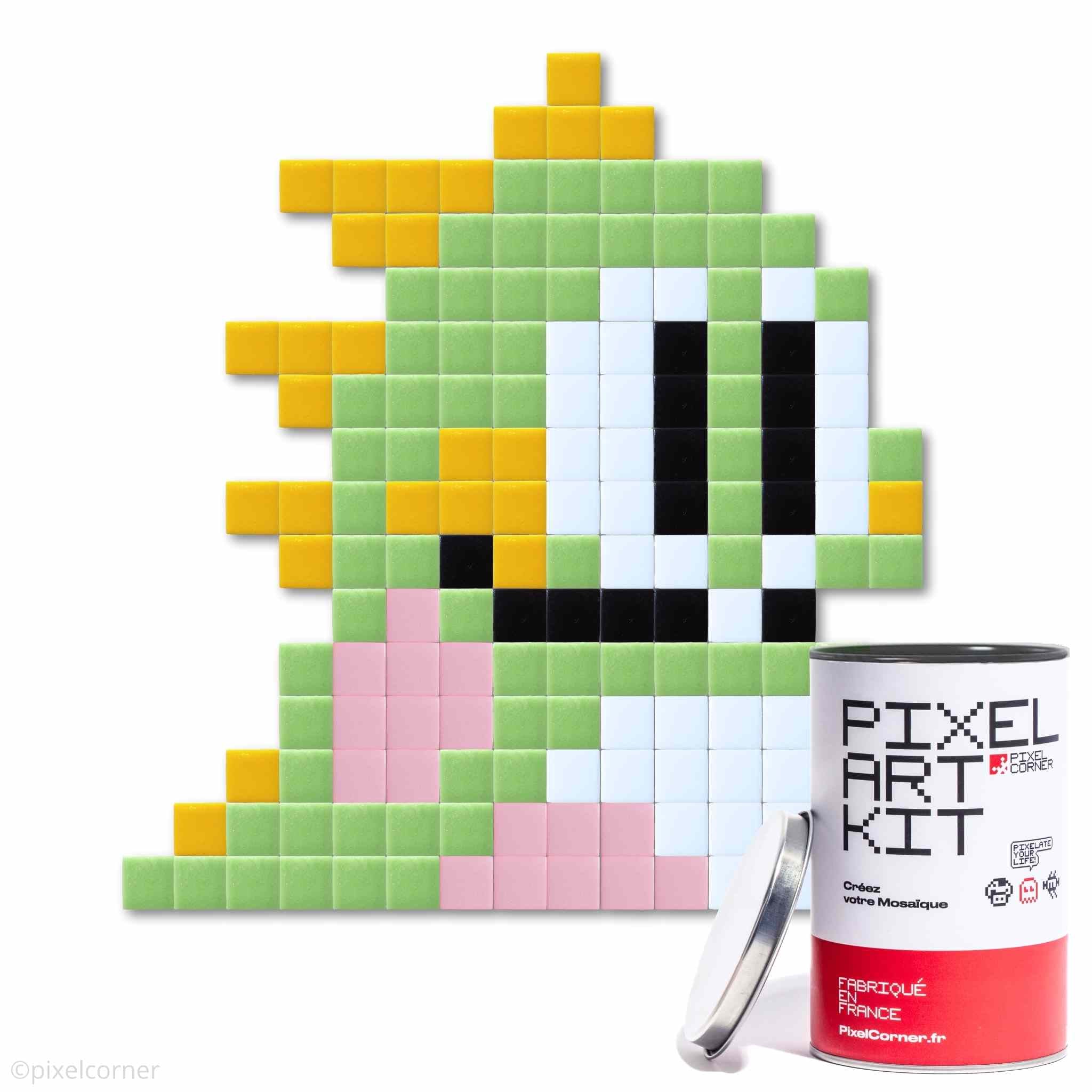 Pixel Art Kit "Kawaii Bubble" par Pixel Corner - Kits de loisirs créatifs