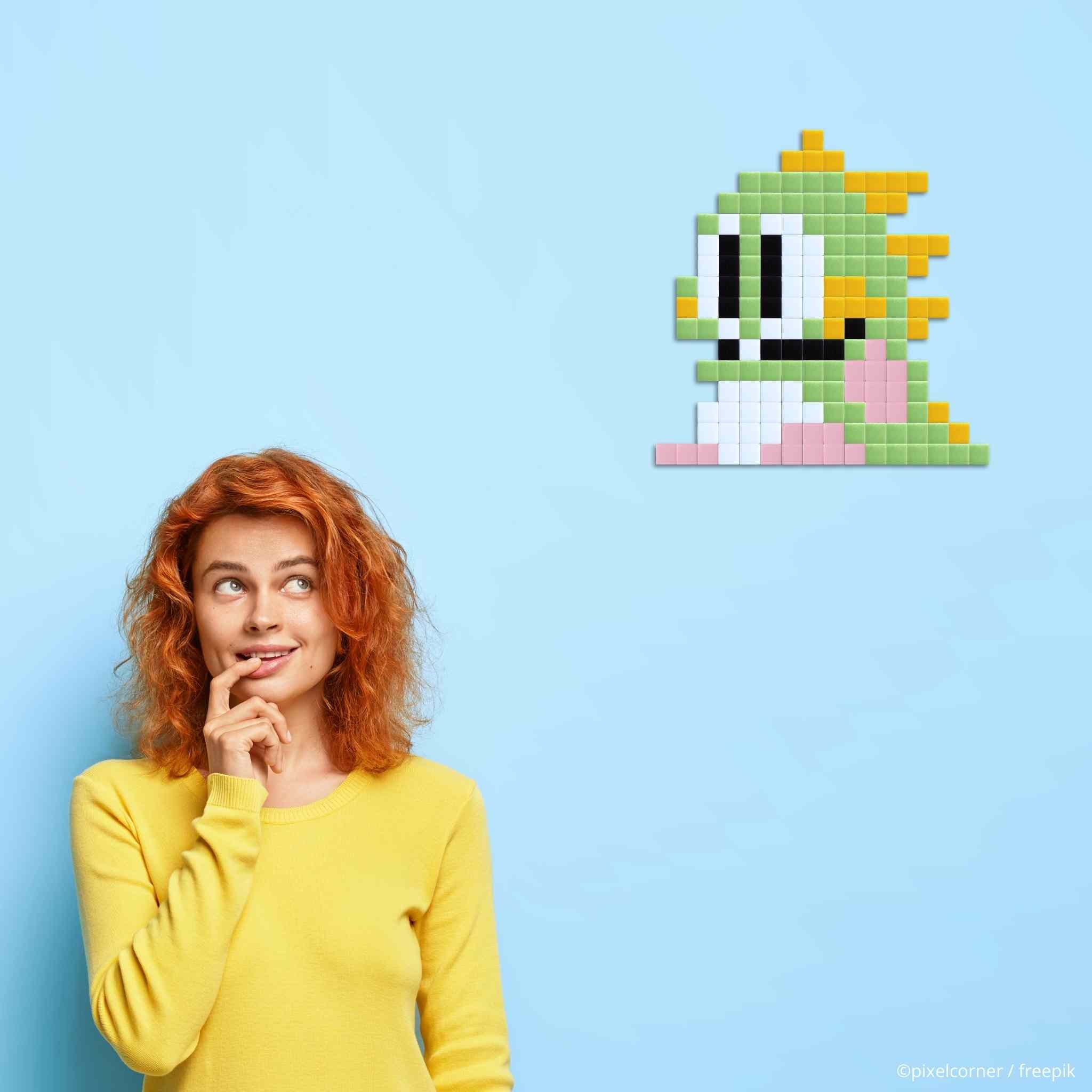 Pixel Art Kit "Kawaii Bubble" par Pixel Corner - Kits de loisirs créatifs
