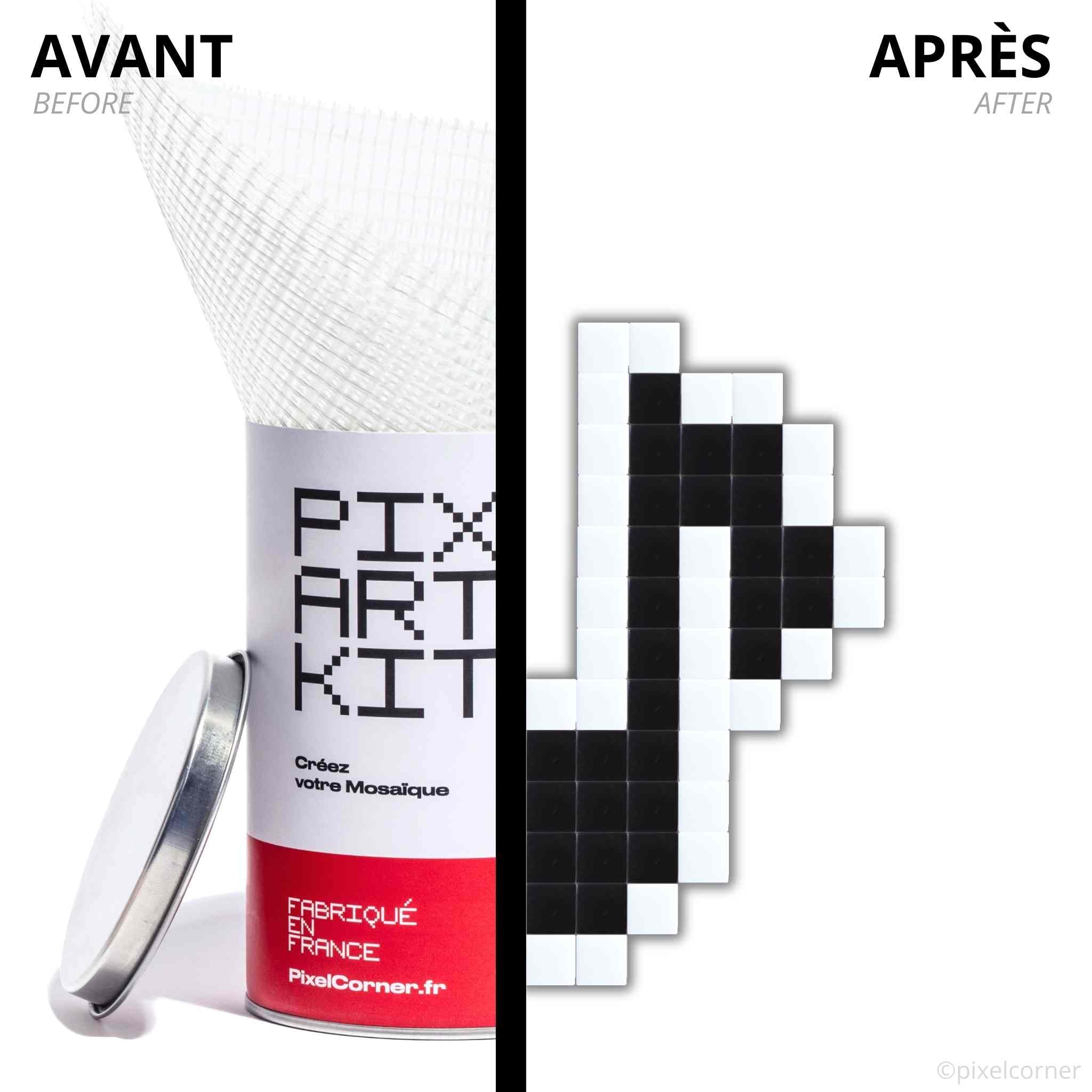 Pixel Art Kit "La Croche" par Pixel Corner - Kits de loisirs créatifs