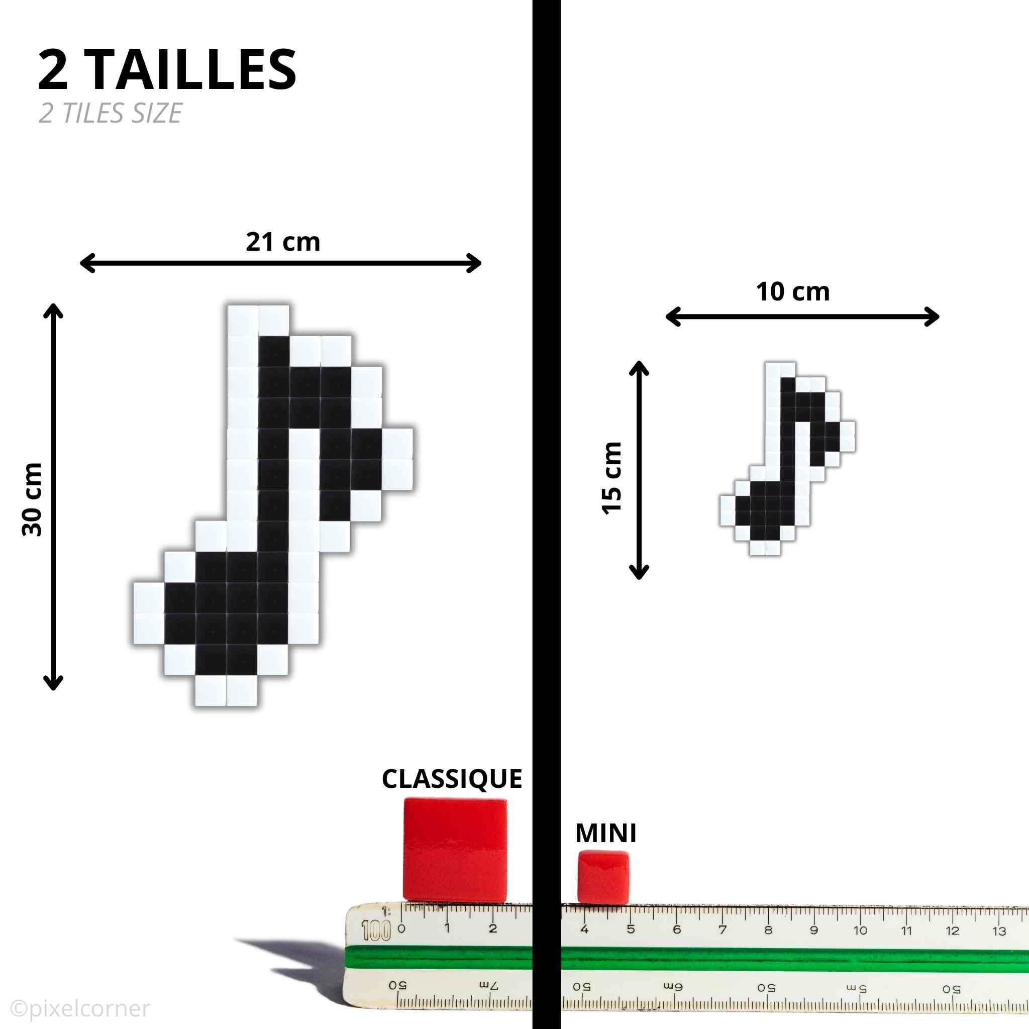 Pixel Art Kit "La Croche" par Pixel Corner - Kits de loisirs créatifs