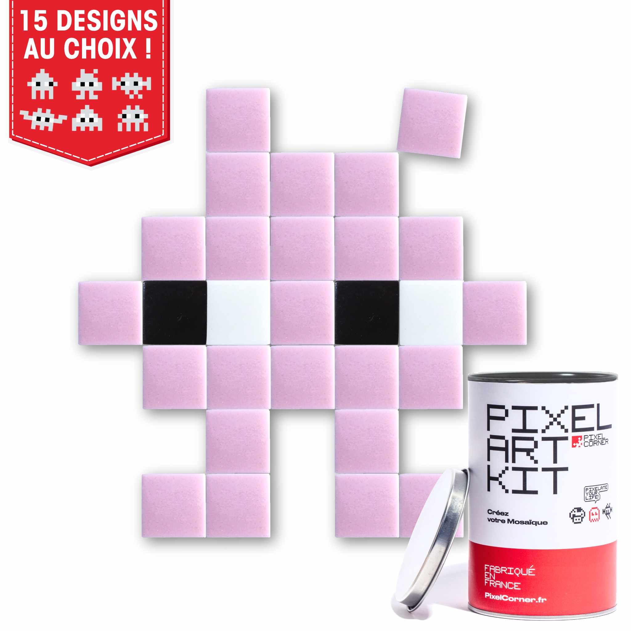 Pixel Art Kit "Les Tiny(s)" par Pixel Corner - Kits de loisirs créatifs