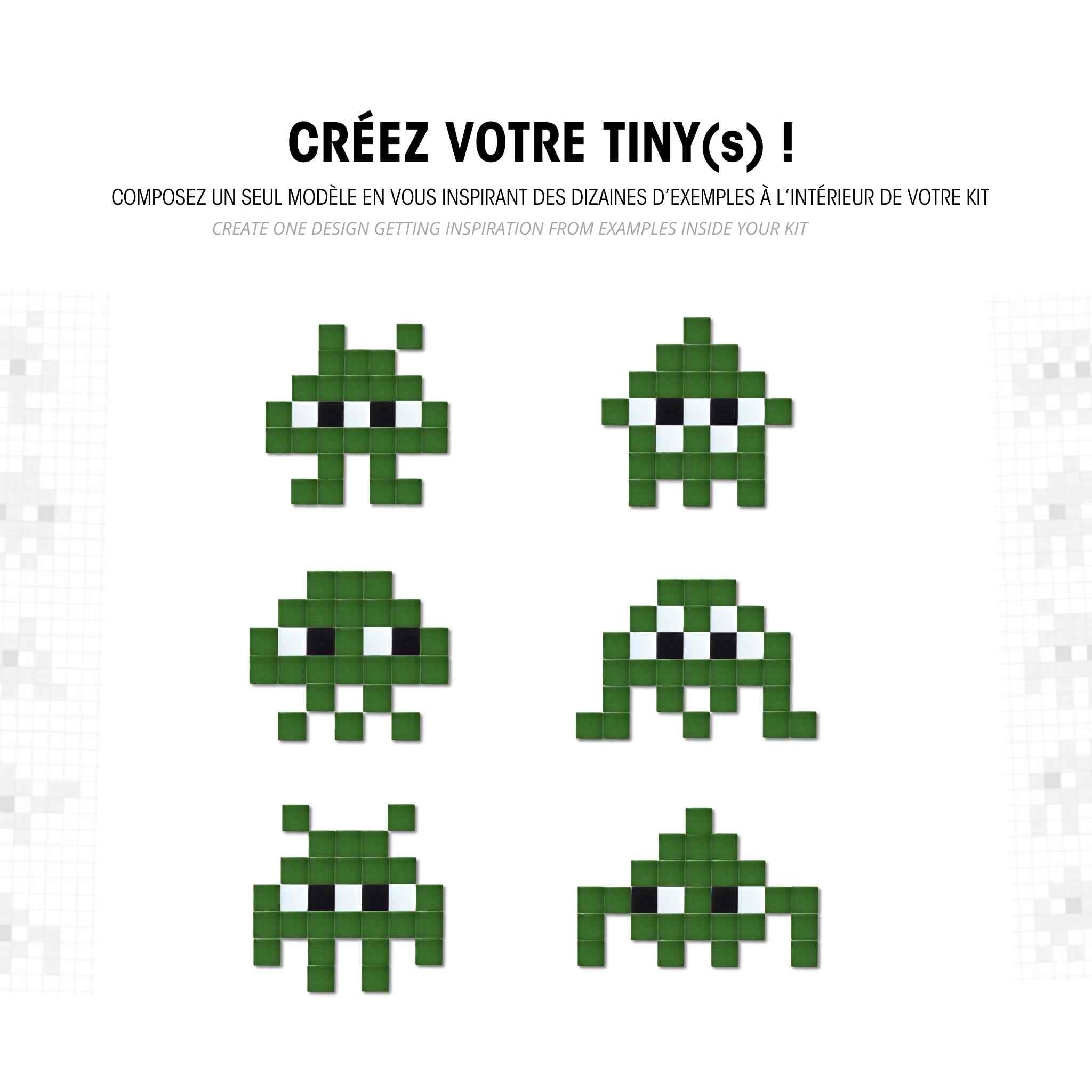 Pixel Art Kit "Les Tiny(s)" par Pixel Corner - Kits de loisirs créatifs