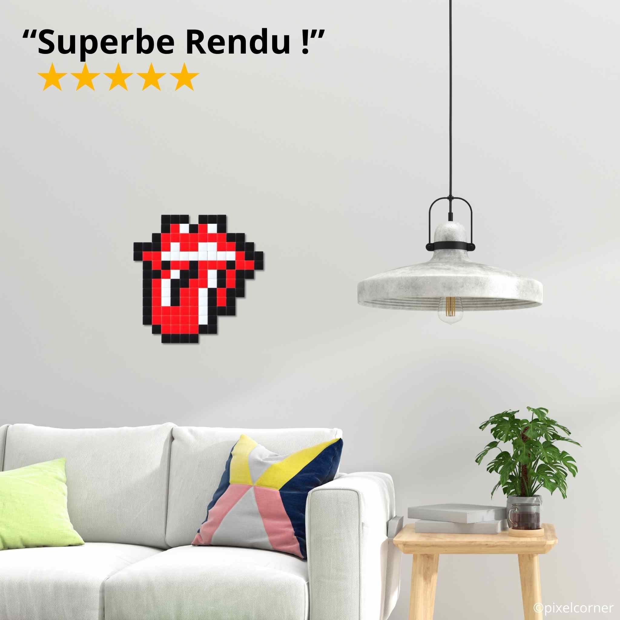 Pixel Art Kit "Licking Stone" par Pixel Corner - Kits de loisirs créatifs