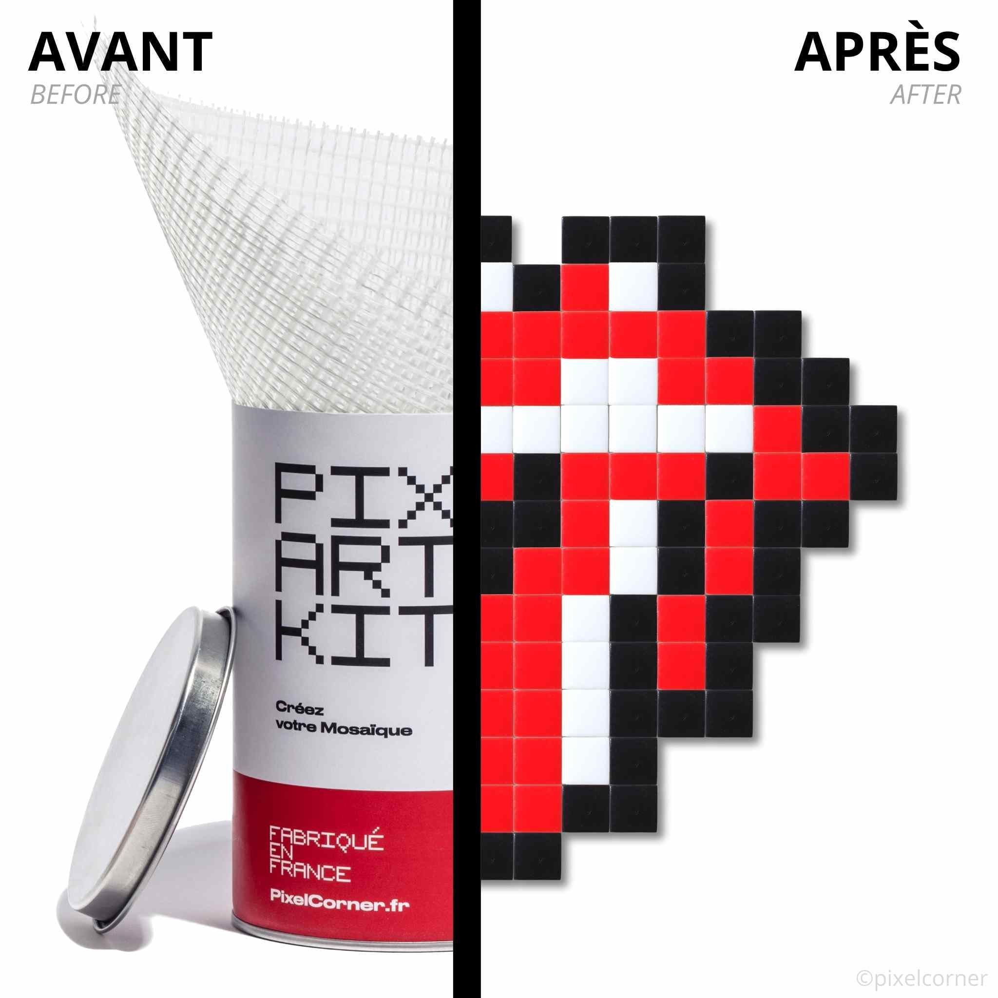Pixel Art Kit "Licking Stone" par Pixel Corner - Kits de loisirs créatifs