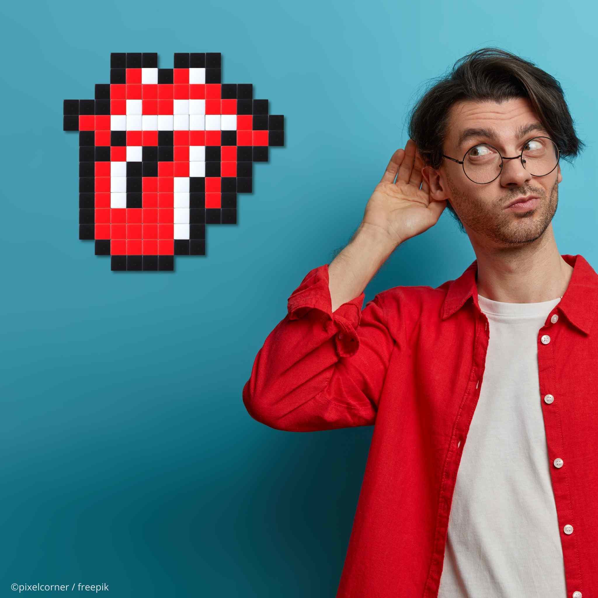 Pixel Art Kit "Licking Stone" par Pixel Corner - Kits de loisirs créatifs