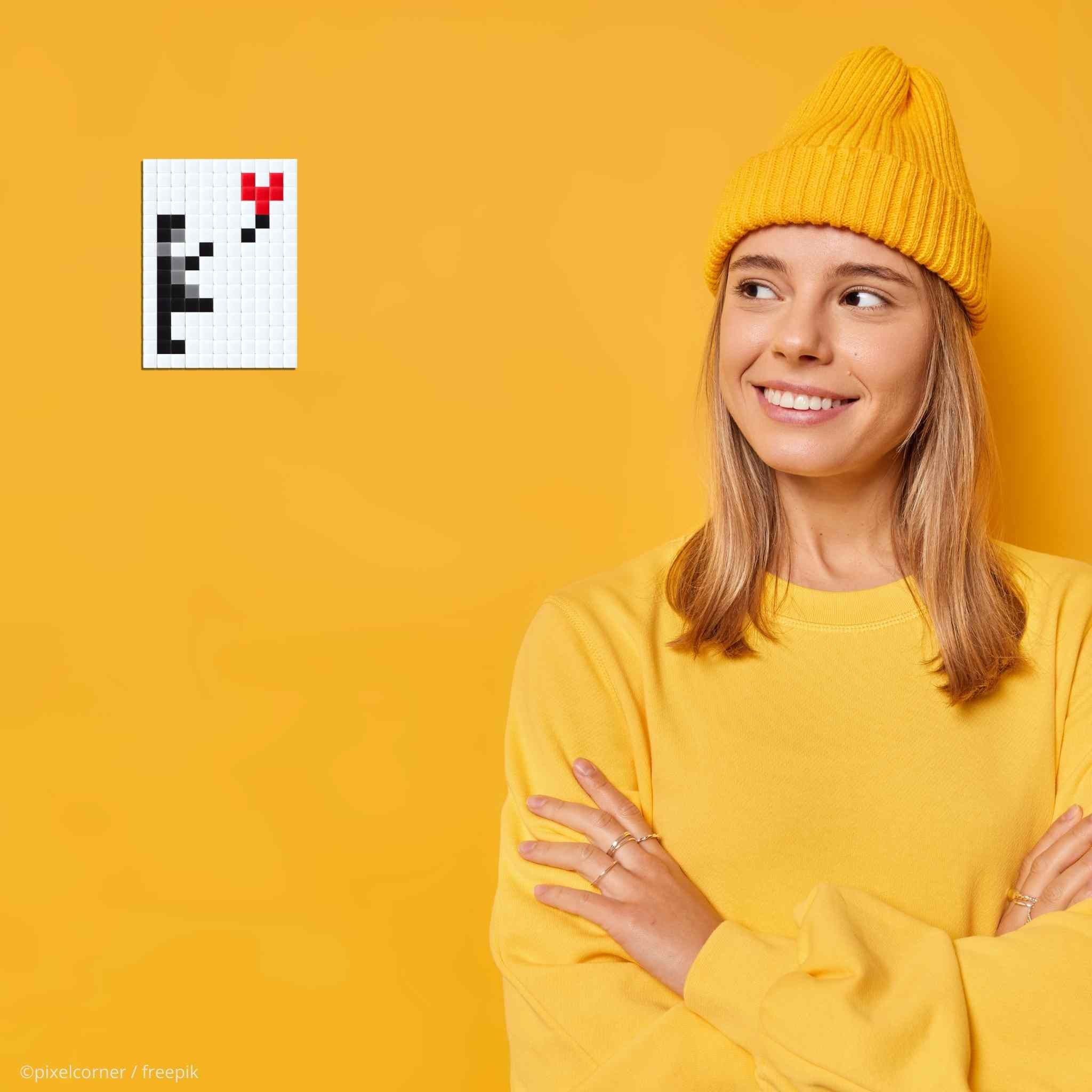 Pixel Art Kit "Mini Girl w/o Balloon" par Pixel Corner - Kits de loisirs créatifs