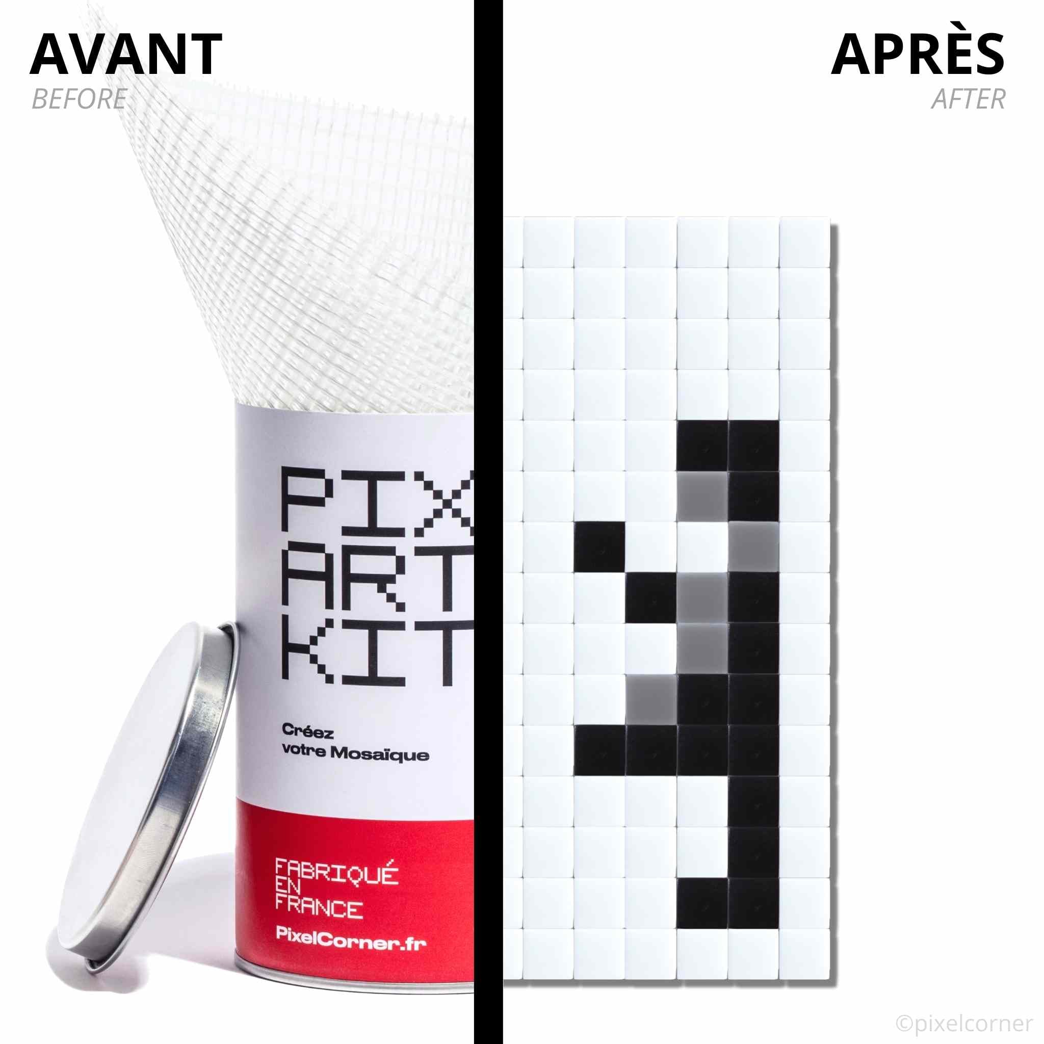 Pixel Art Kit "Mini Girl w/o Balloon" par Pixel Corner - Kits de loisirs créatifs