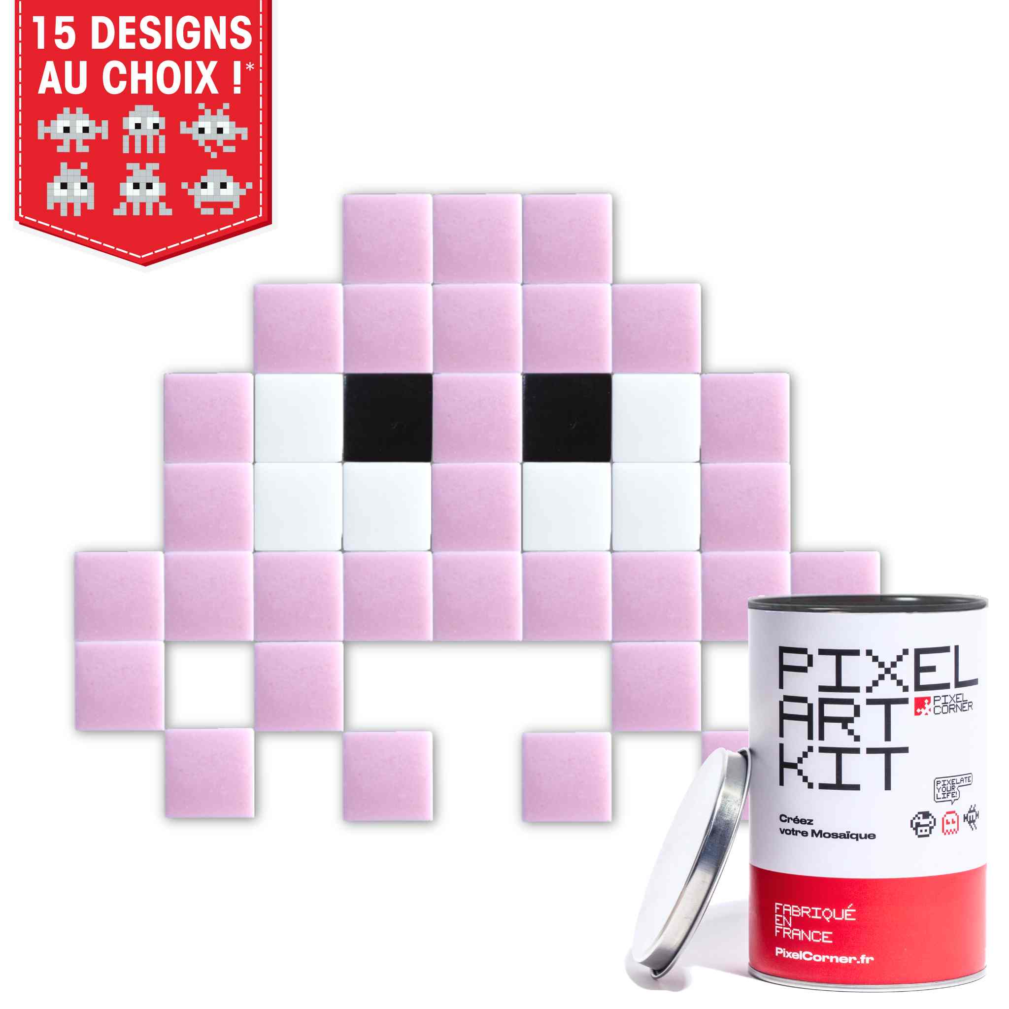 Pixel Art Kit "My Little Alien(s)" par Pixel Corner - Kits de loisirs créatifs