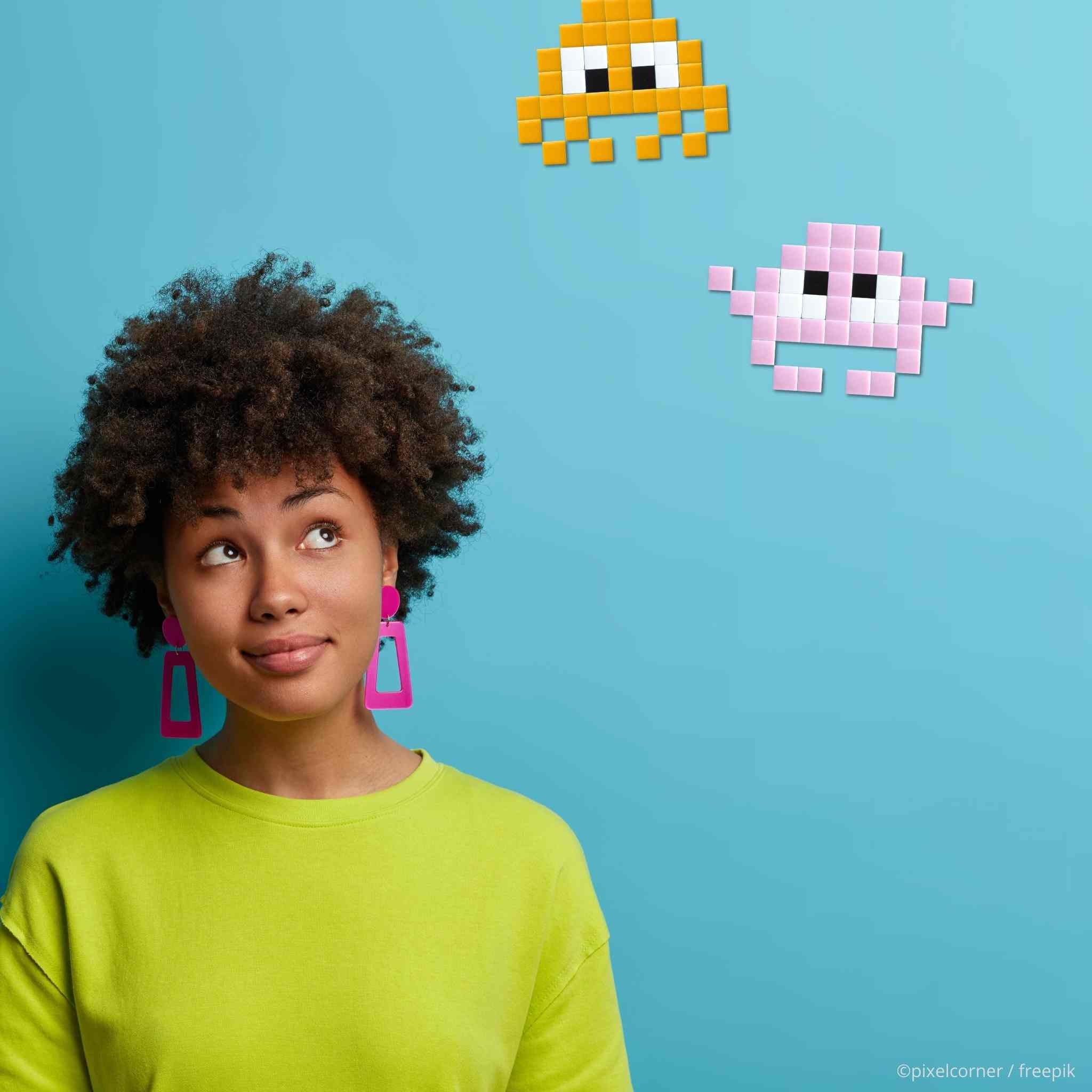 Pixel Art Kit "My Little Alien(s)" par Pixel Corner - Kits de loisirs créatifs