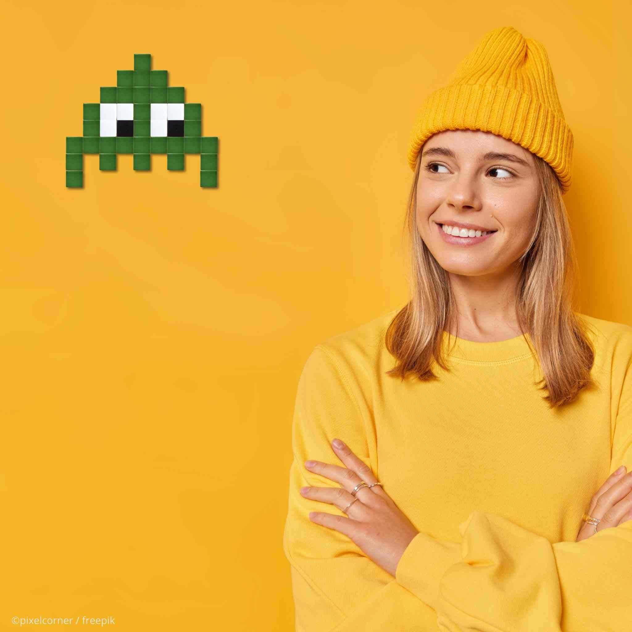 Pixel Art Kit "My Little Alien(s)" par Pixel Corner - Kits de loisirs créatifs