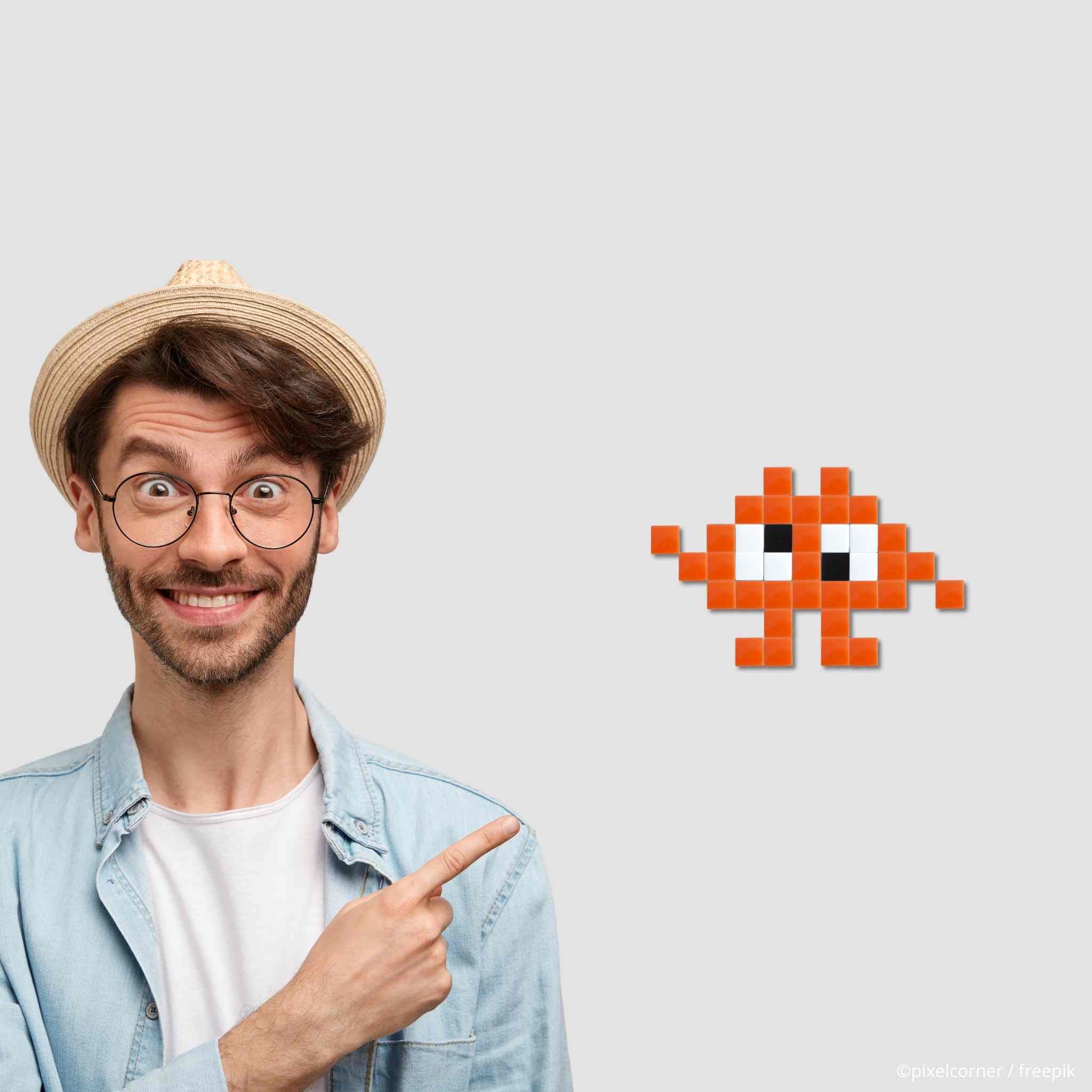 Pixel Art Kit "My Little Alien(s)" par Pixel Corner - Kits de loisirs créatifs