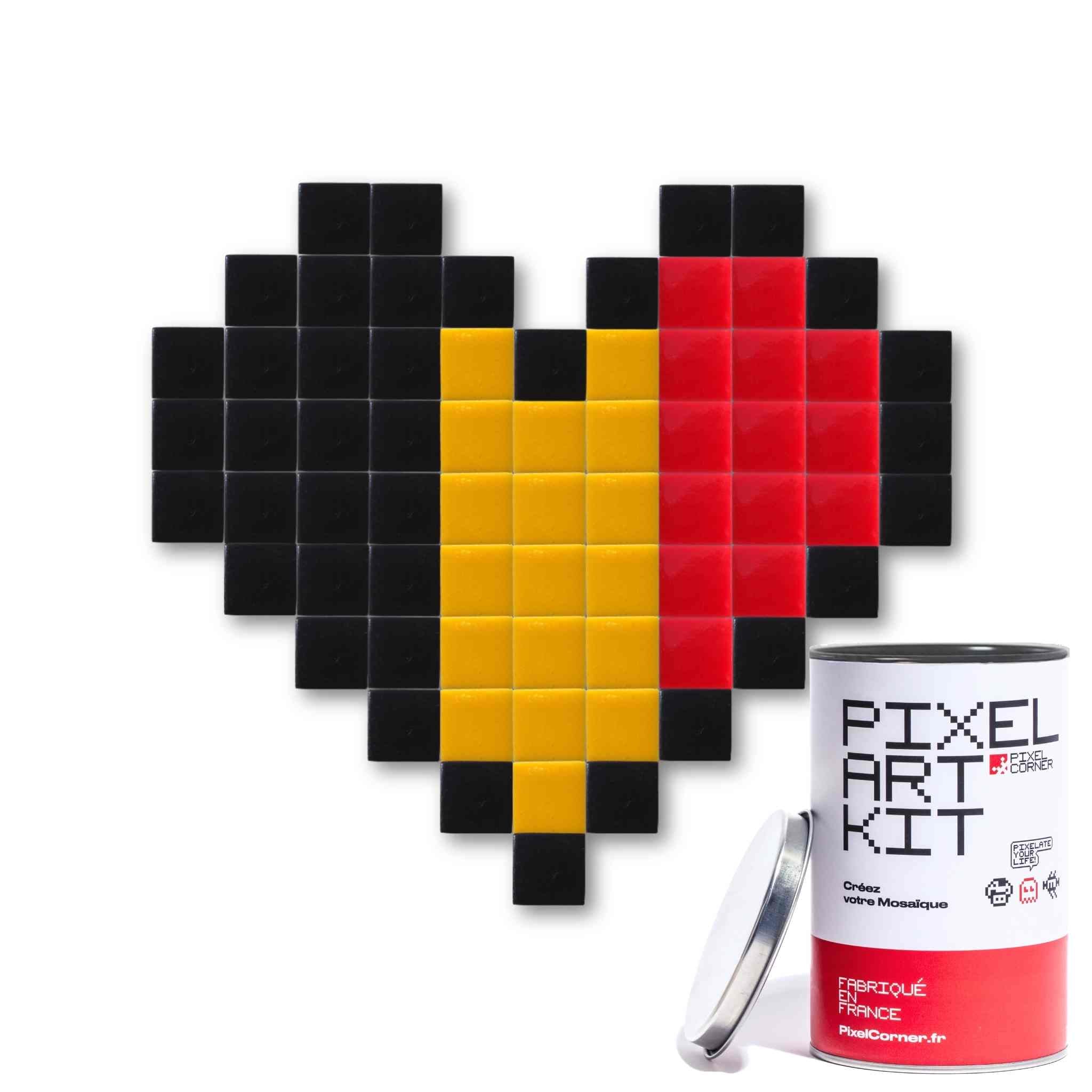 Pixel Art Kit "Nation Luv" par Pixel Corner - Kits de loisirs créatifs