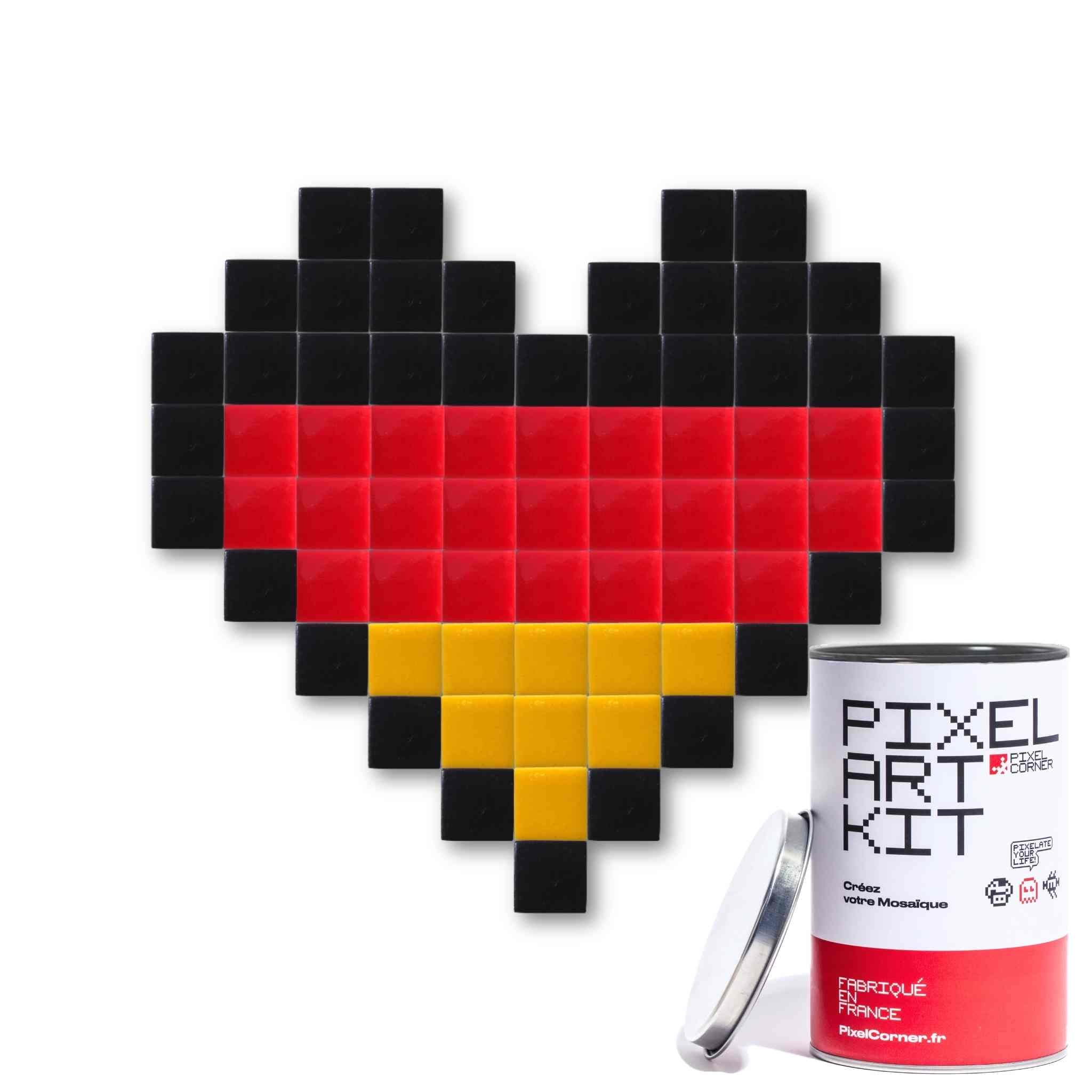Pixel Art Kit "Nation Luv" par Pixel Corner - Kits de loisirs créatifs