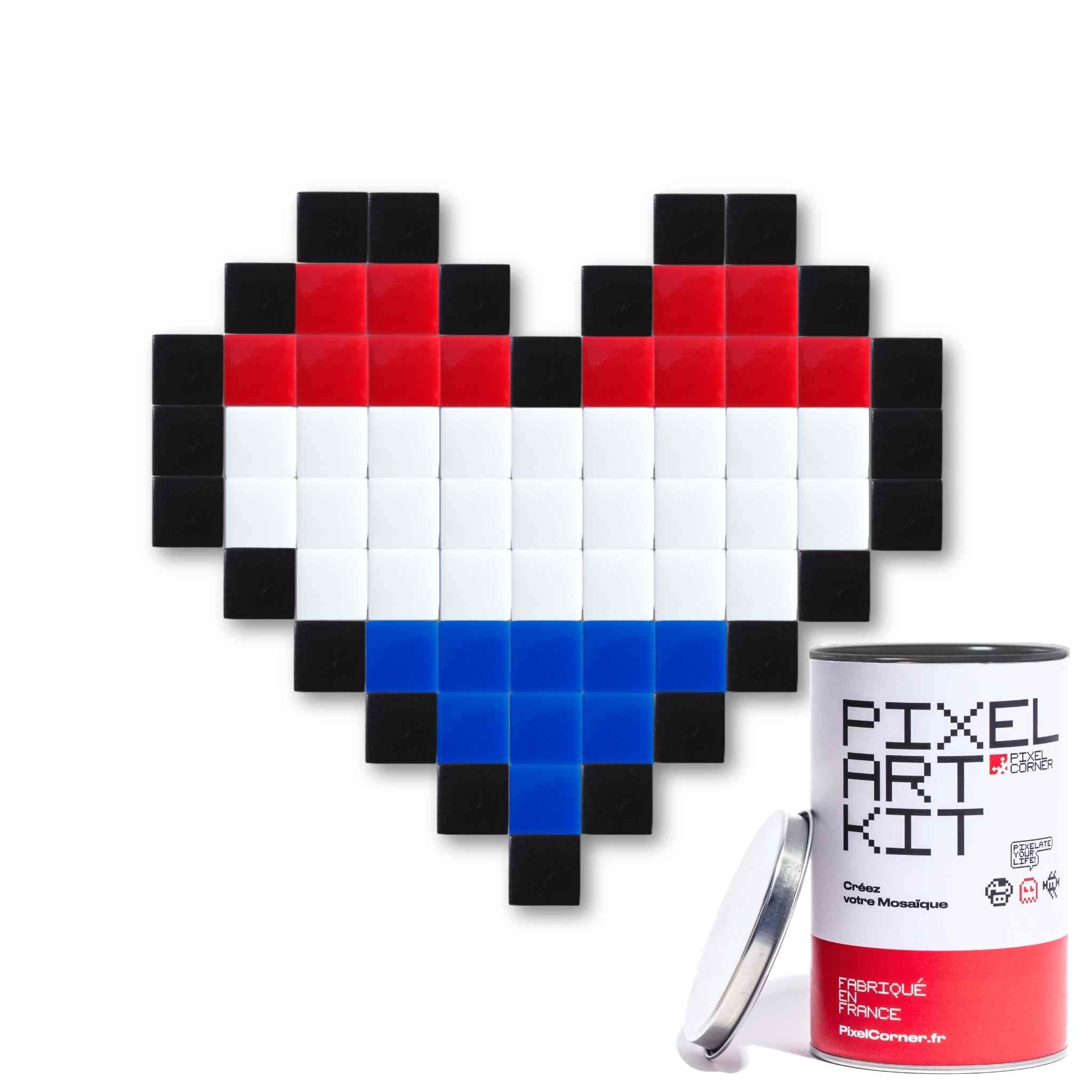 Pixel Art Kit "Nation Luv" par Pixel Corner - Kits de loisirs créatifs