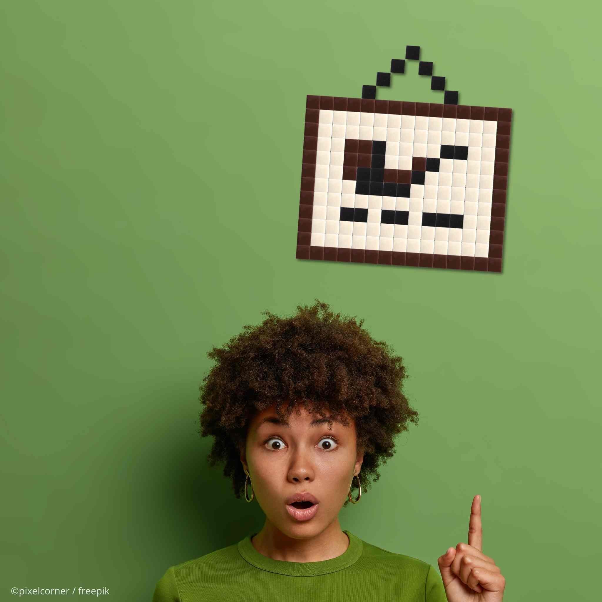 Pixel Art Kit "Not a Pipe" par Pixel Corner - Kits de loisirs créatifs