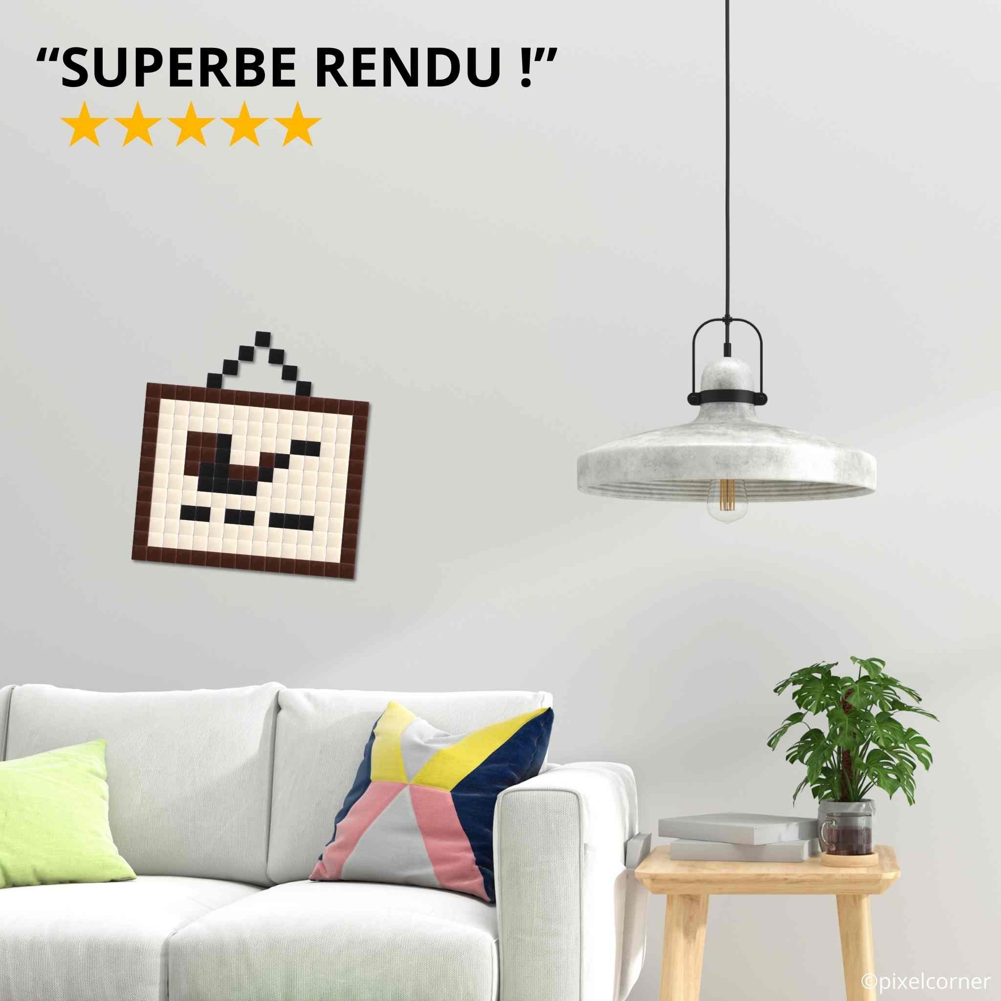 Pixel Art Kit "Not a Pipe" par Pixel Corner - Kits de loisirs créatifs