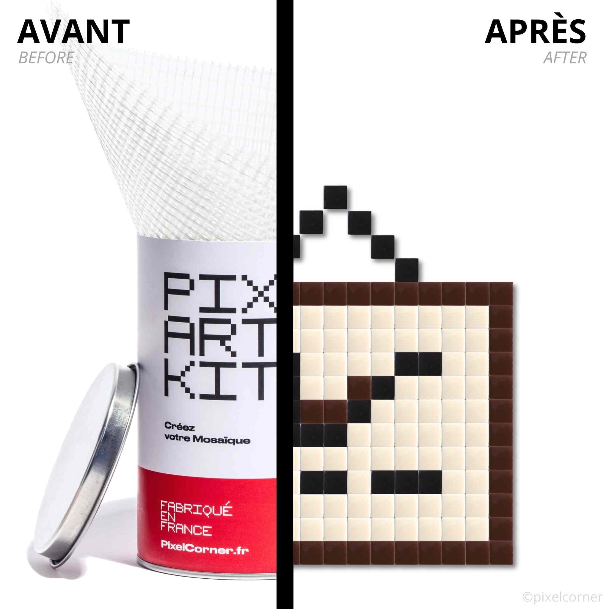 Pixel Art Kit "Not a Pipe" par Pixel Corner - Kits de loisirs créatifs
