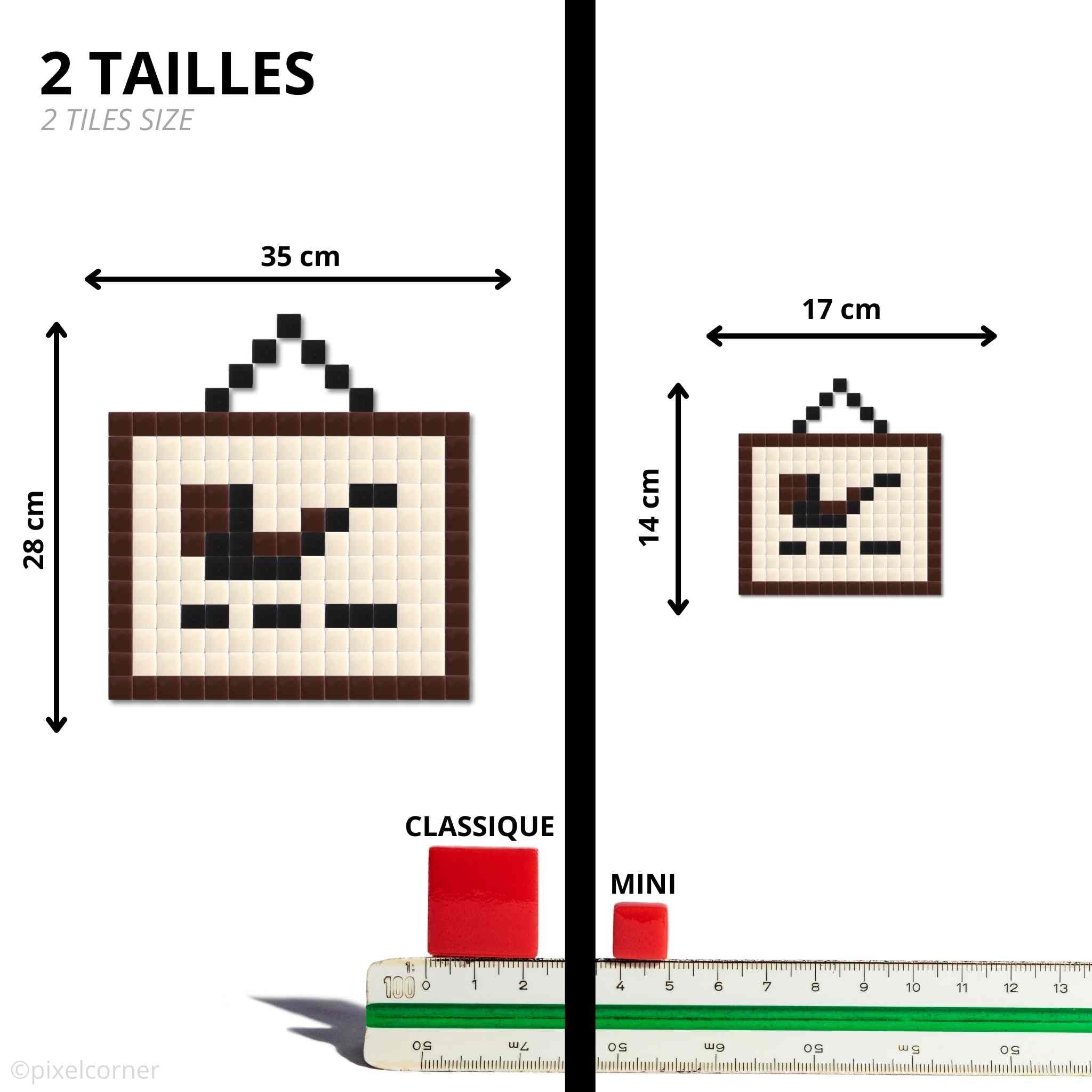 Pixel Art Kit "Not a Pipe" par Pixel Corner - Kits de loisirs créatifs