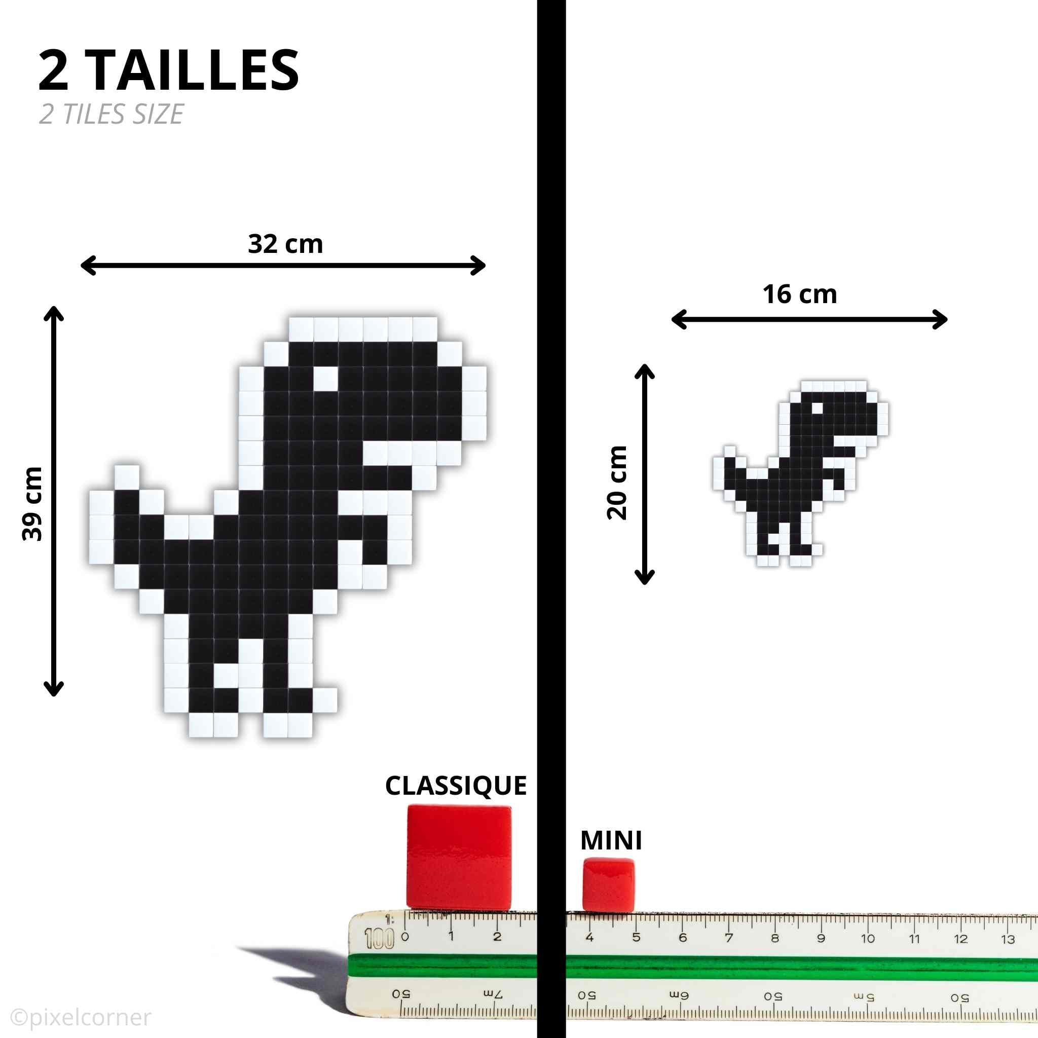 Pixel Art Kit "Off-Line" par Pixel Corner - Kits de loisirs créatifs