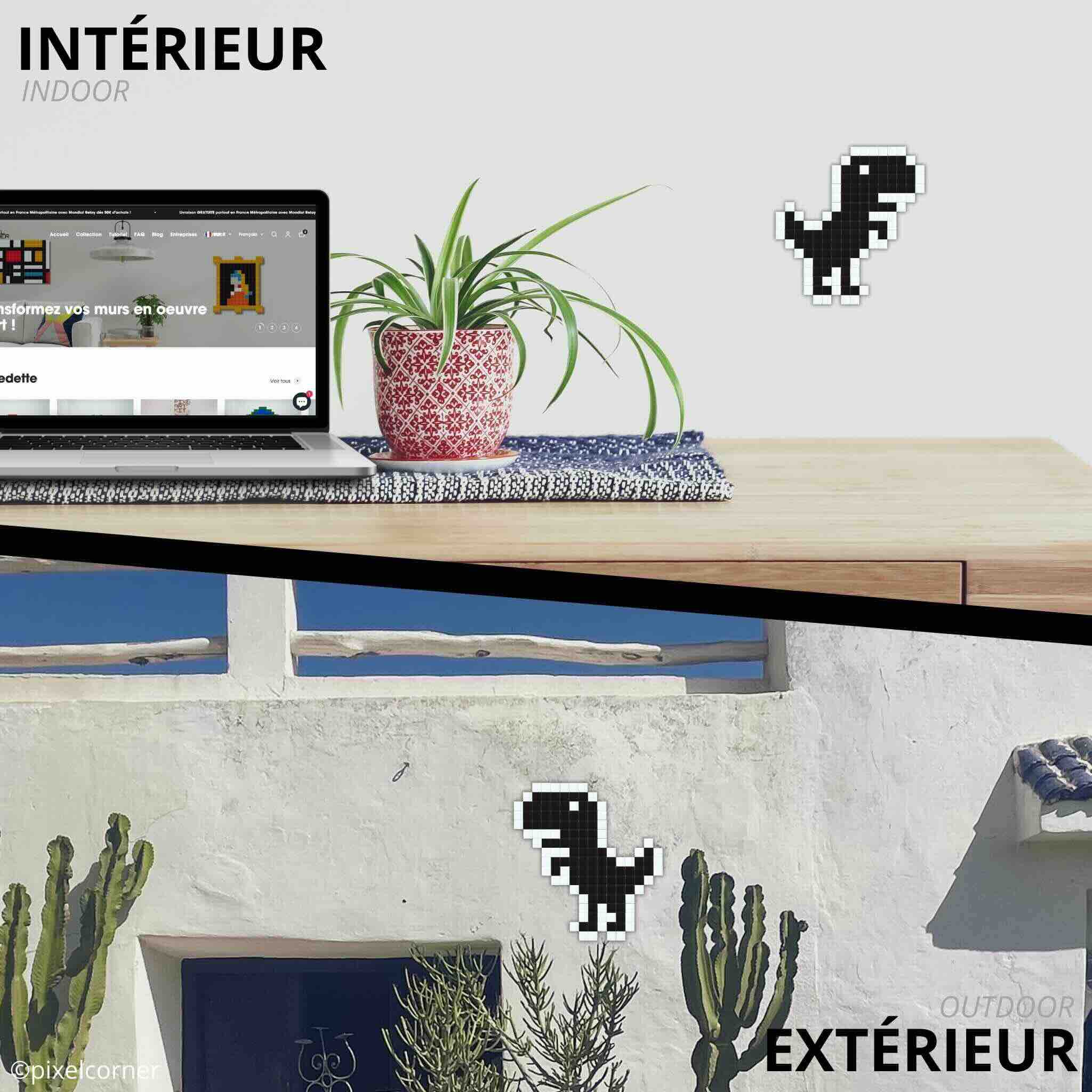 Pixel Art Kit "Off-Line" par Pixel Corner - Kits de loisirs créatifs