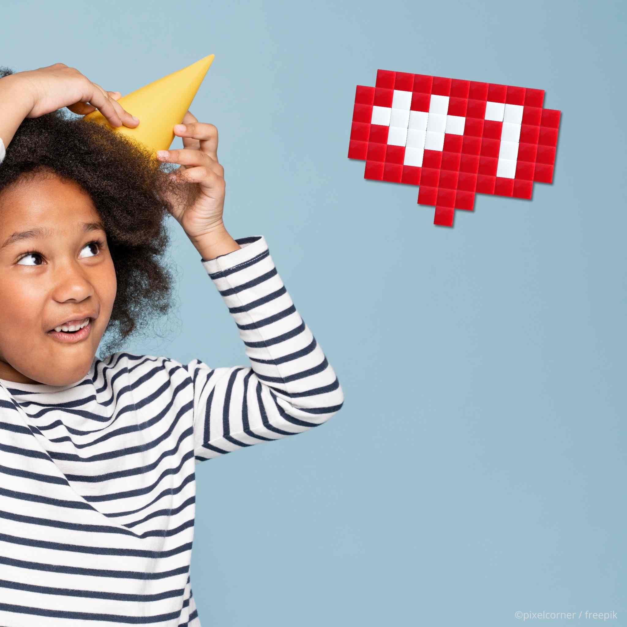 Pixel Art Kit "One Love" par Pixel Corner - Kits de loisirs créatifs