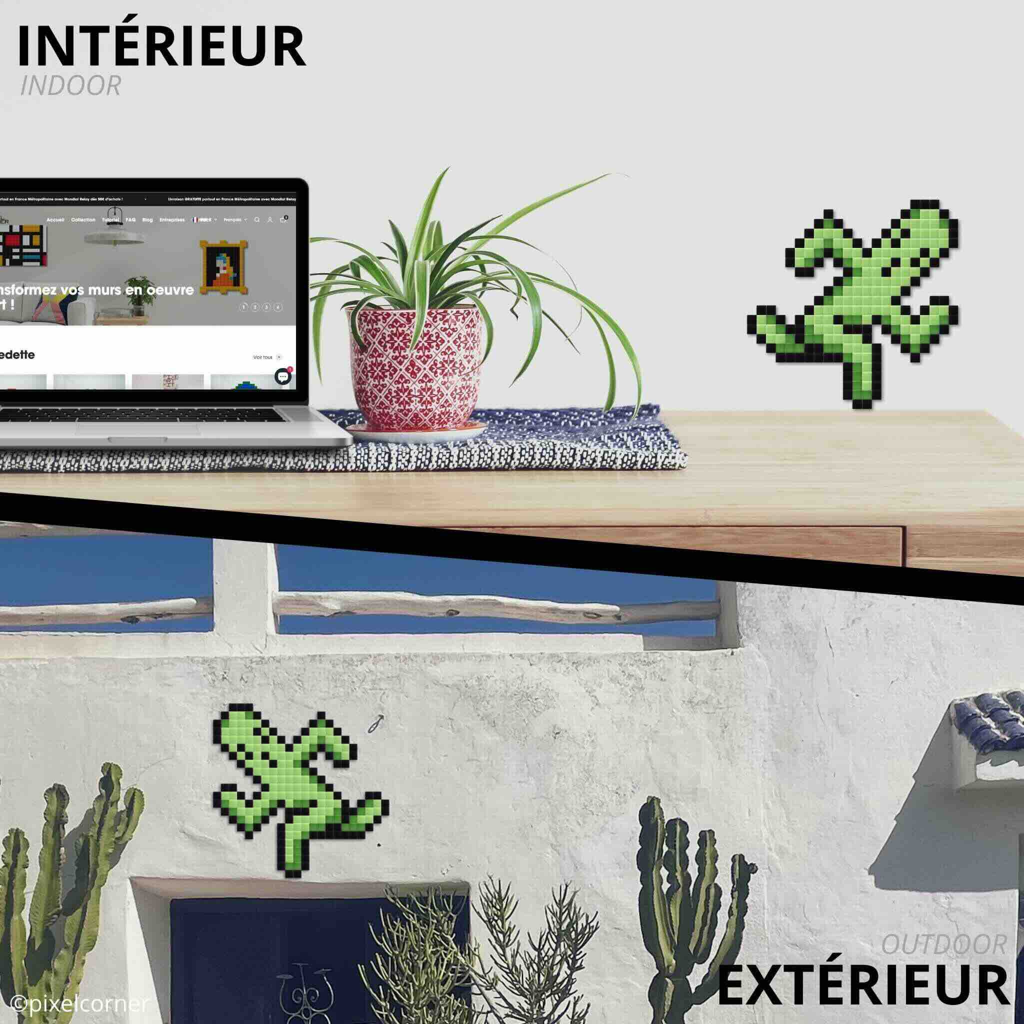 Pixel Art Kit "Pampa Run" par Pixel Corner - Kits de loisirs créatifs