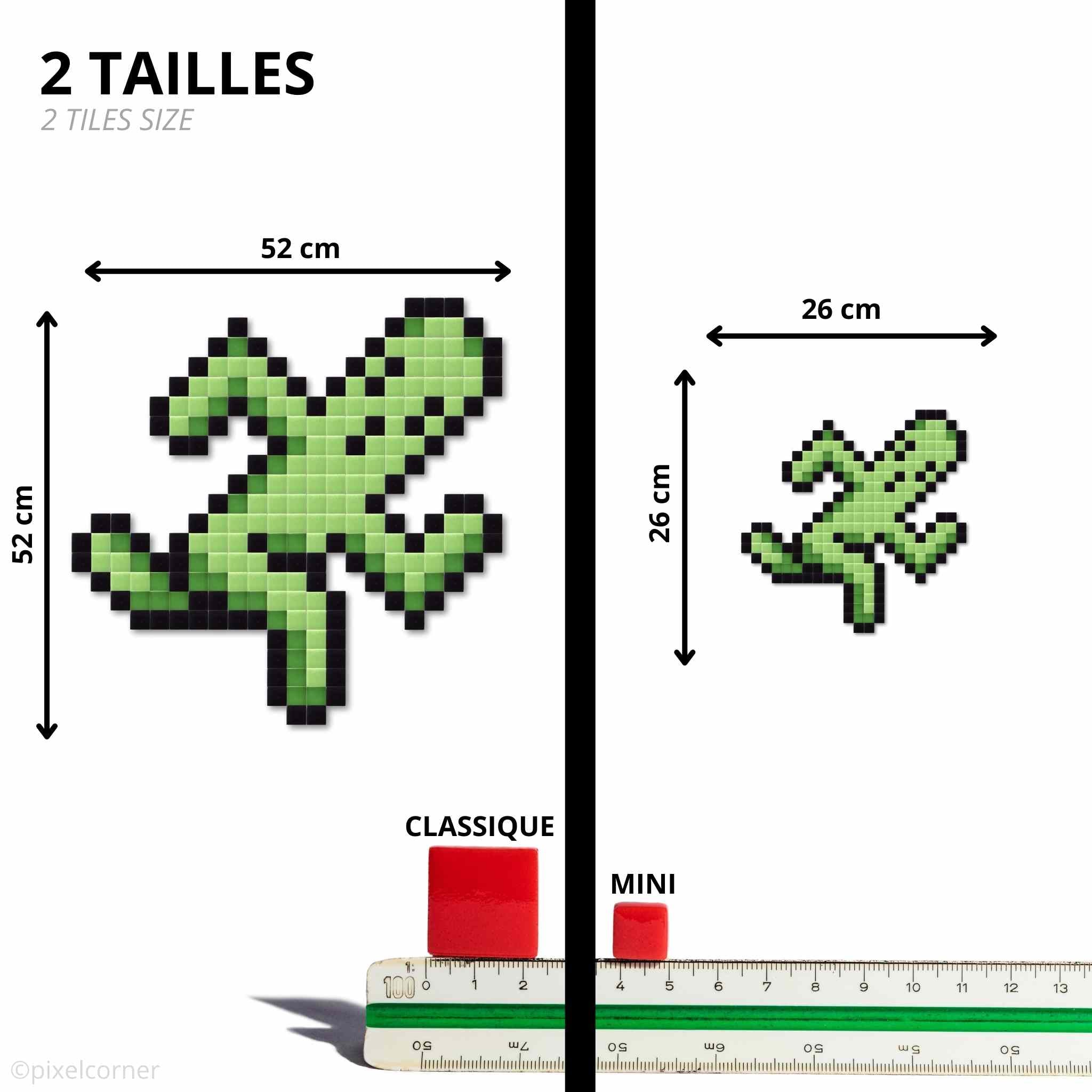 Pixel Art Kit "Pampa Run" par Pixel Corner - Kits de loisirs créatifs