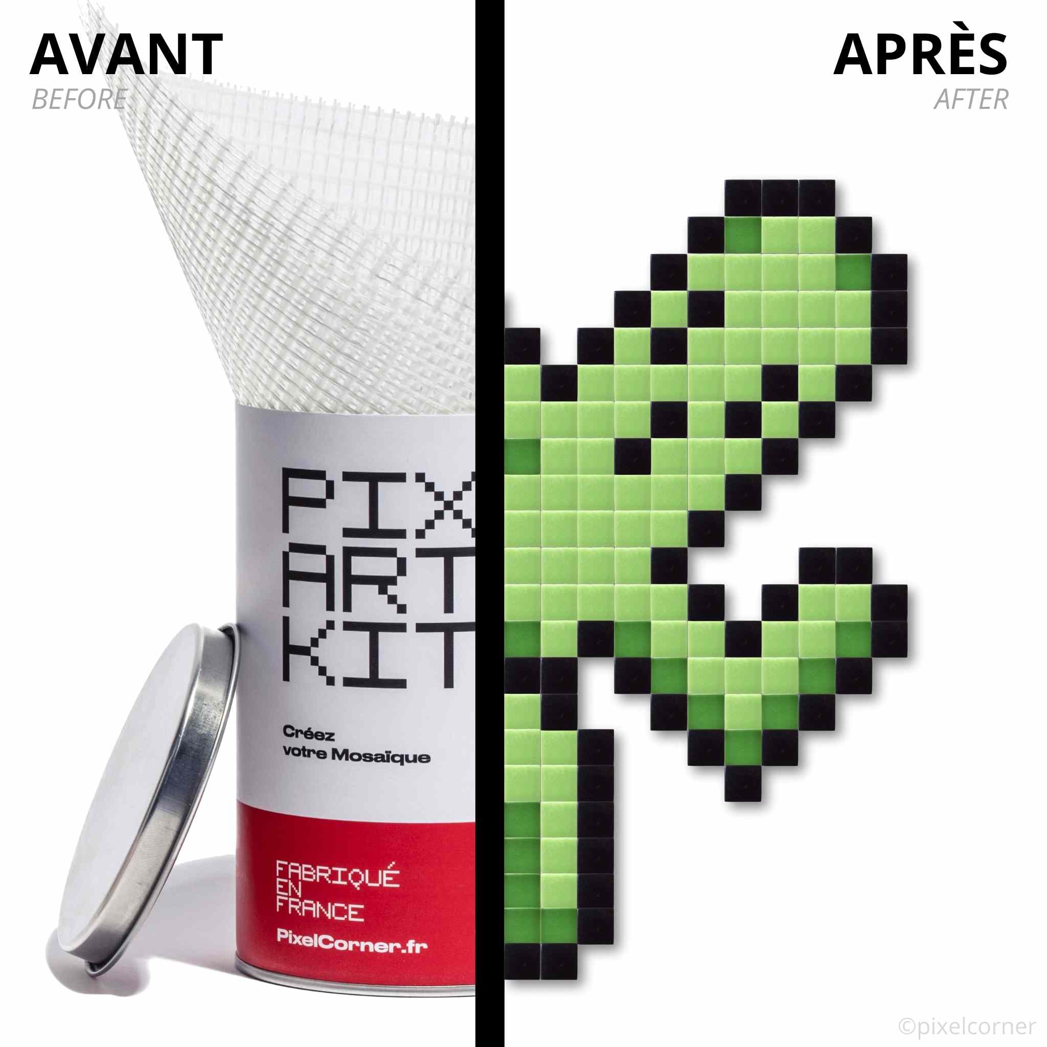 Pixel Art Kit "Pampa Run" par Pixel Corner - Kits de loisirs créatifs