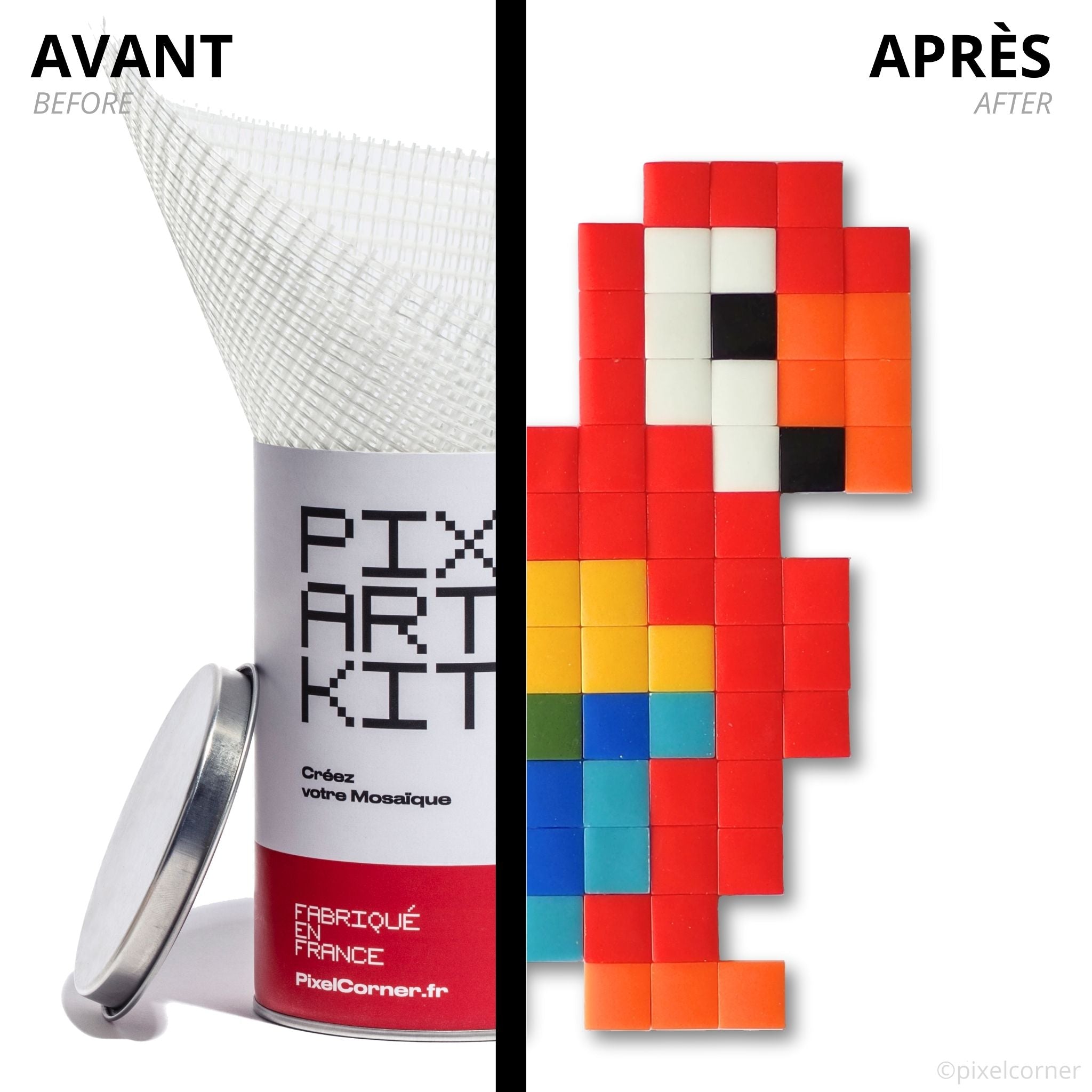 Pixel Art Kit "Papa Gayo" par Pixel Corner - Kits de loisirs créatifs