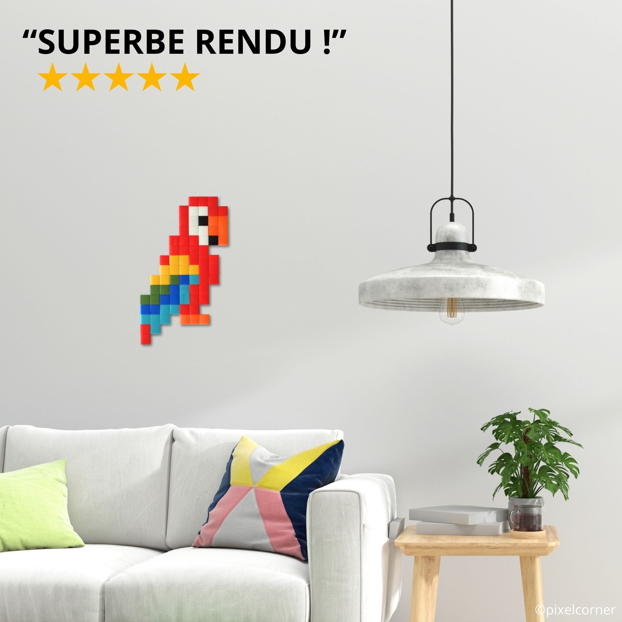 Pixel Art Kit "Papa Gayo" par Pixel Corner - Kits de loisirs créatifs
