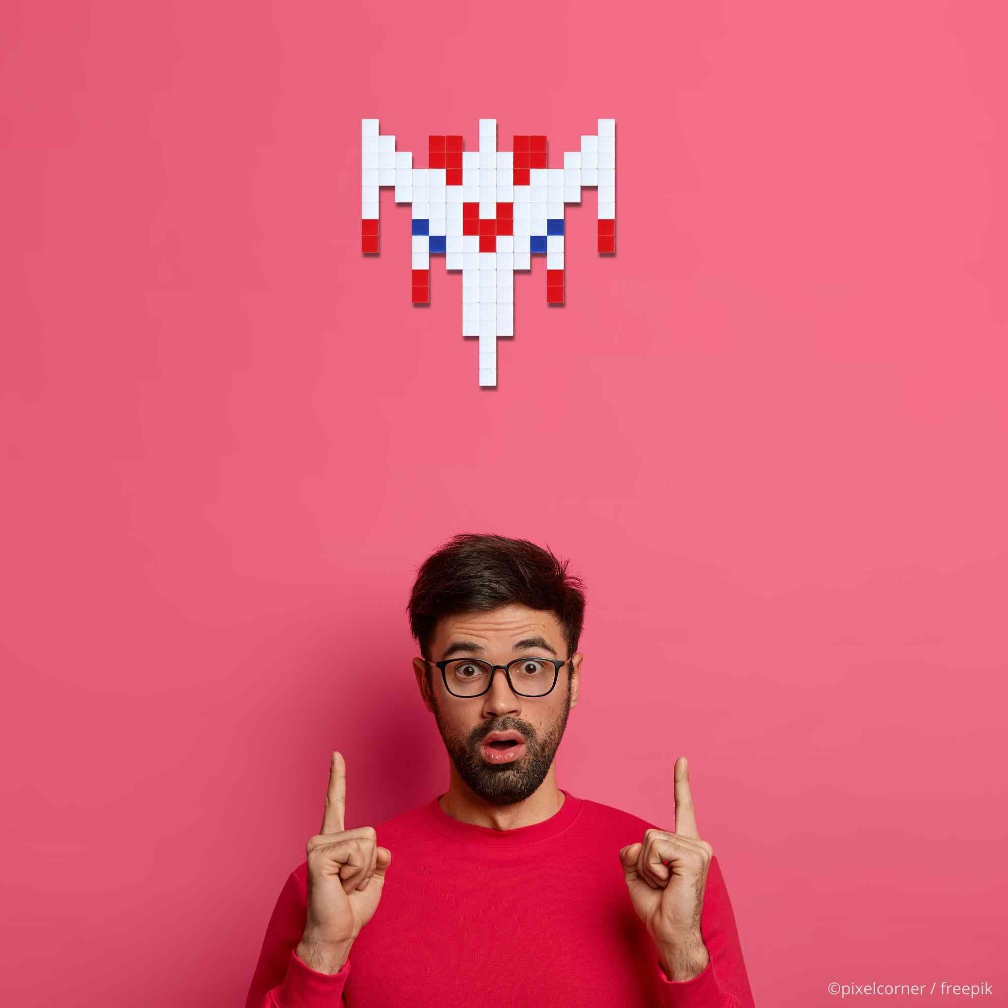 Pixel Art Kit "PeaceShip" par Pixel Corner - Kits de loisirs créatifs