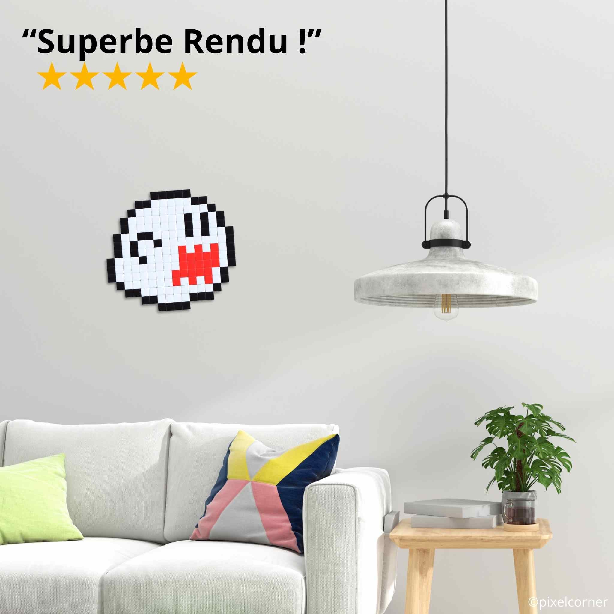 Pixel Art Kit "Pix-A-Boo" par Pixel Corner - Kits de loisirs créatifs
