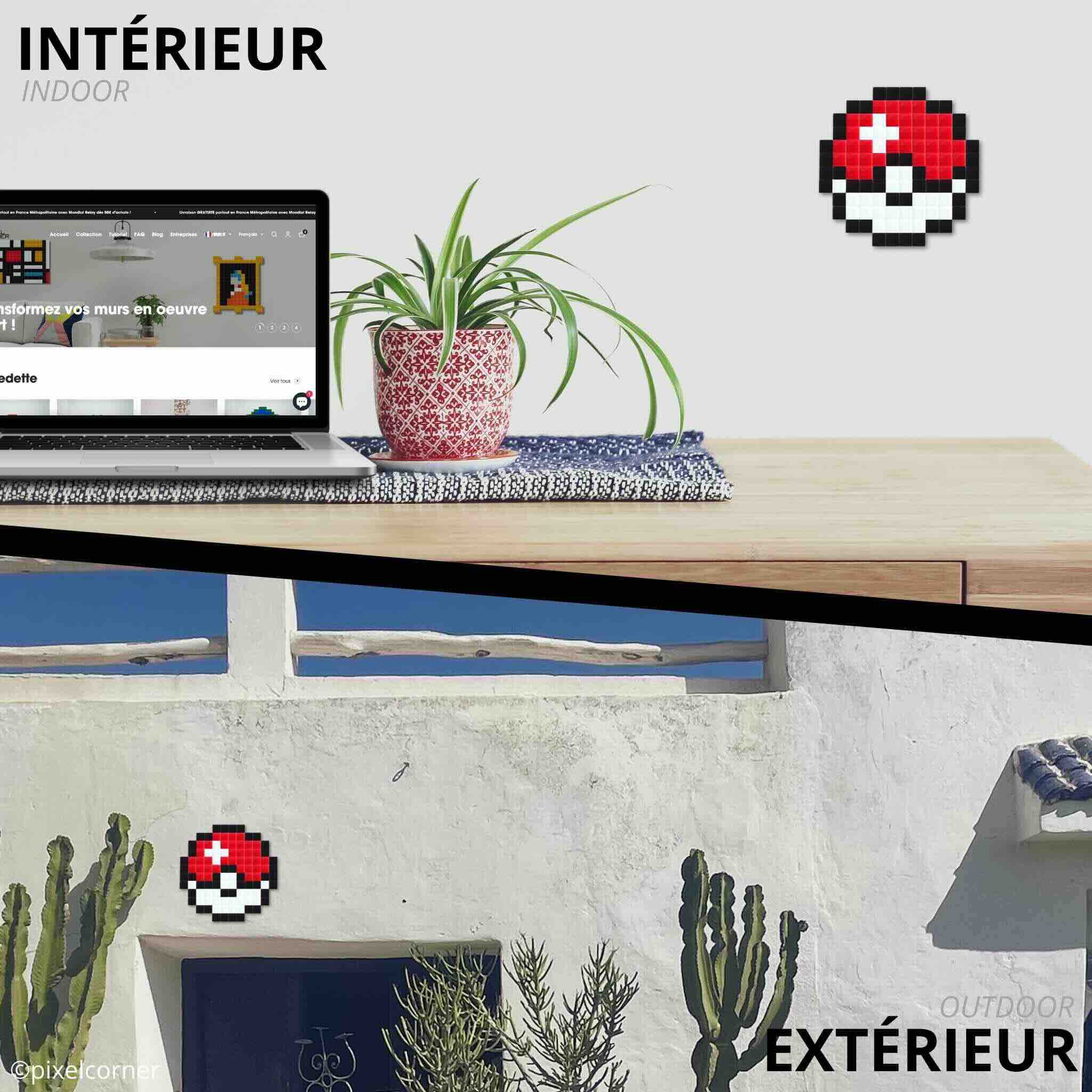 Pixel Art Kit "Pix'Em All" par Pixel Corner - Kits de loisirs créatifs
