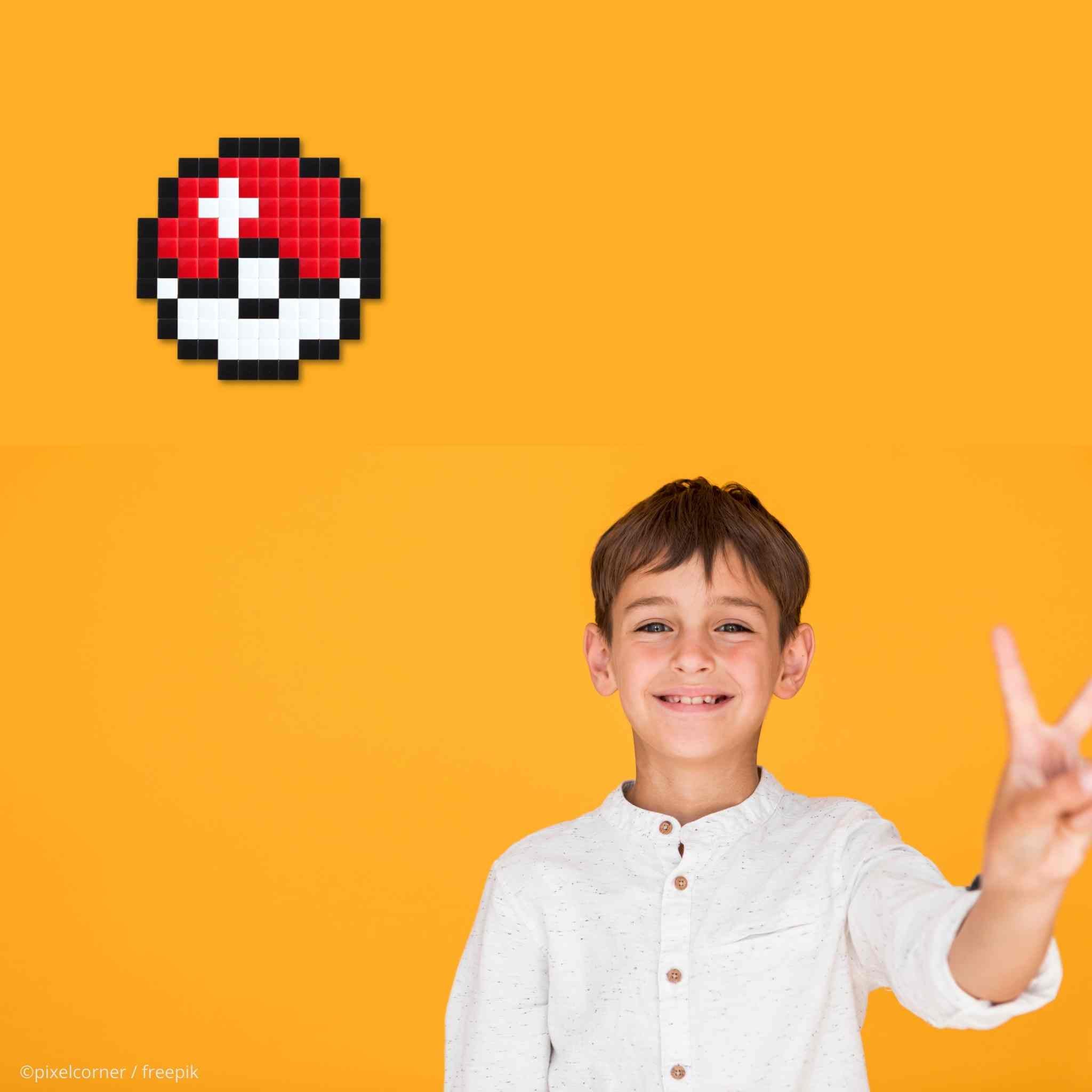 Pixel Art Kit "Pix'Em All" par Pixel Corner - Kits de loisirs créatifs