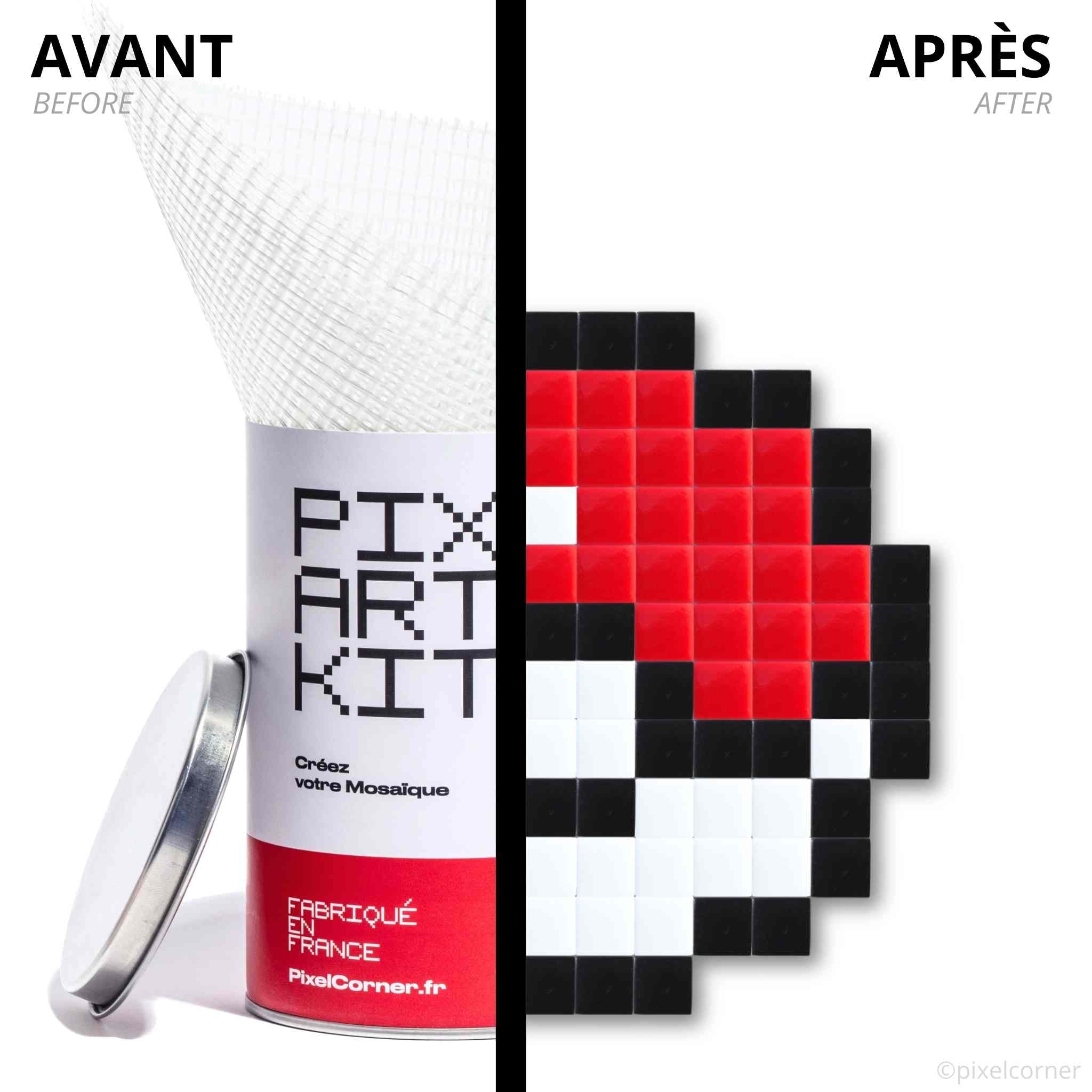Pixel Art Kit "Pix'Em All" par Pixel Corner - Kits de loisirs créatifs