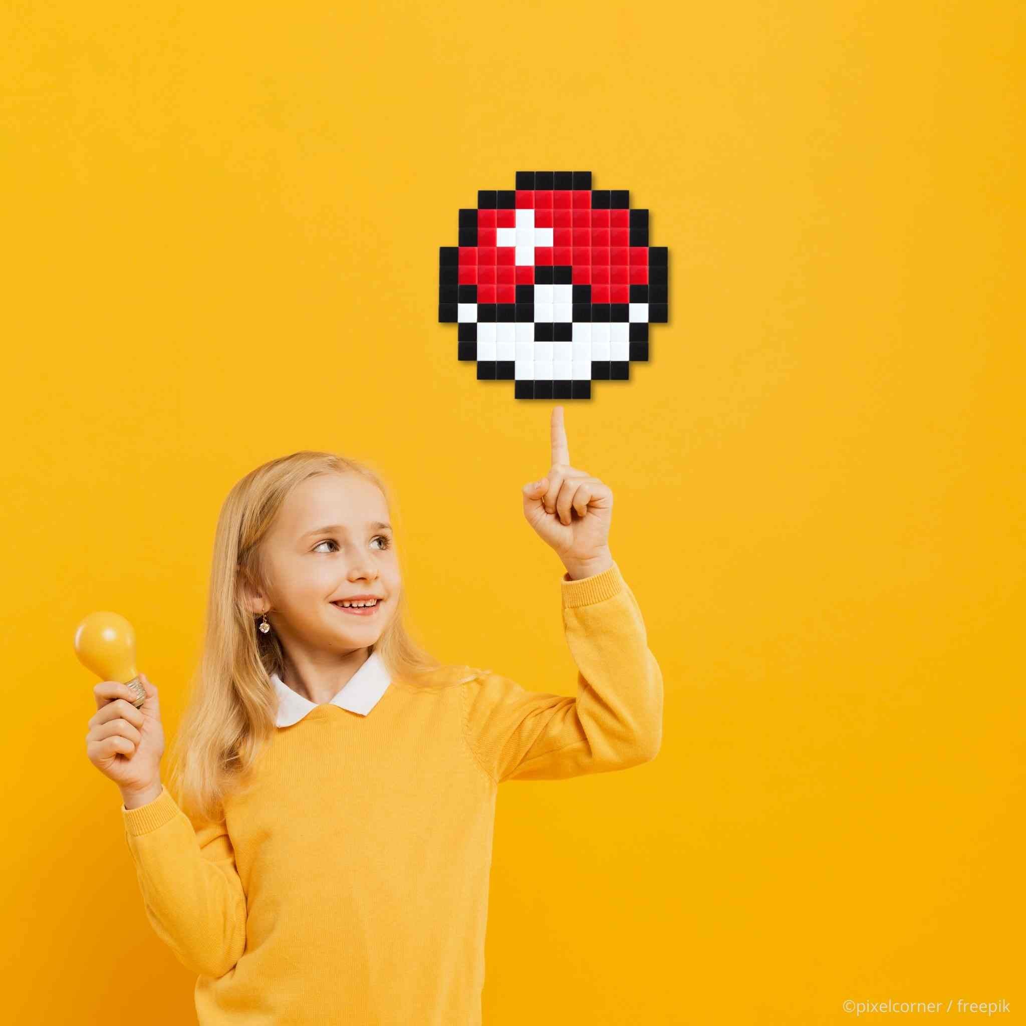 Pixel Art Kit "Pix'Em All" par Pixel Corner - Kits de loisirs créatifs