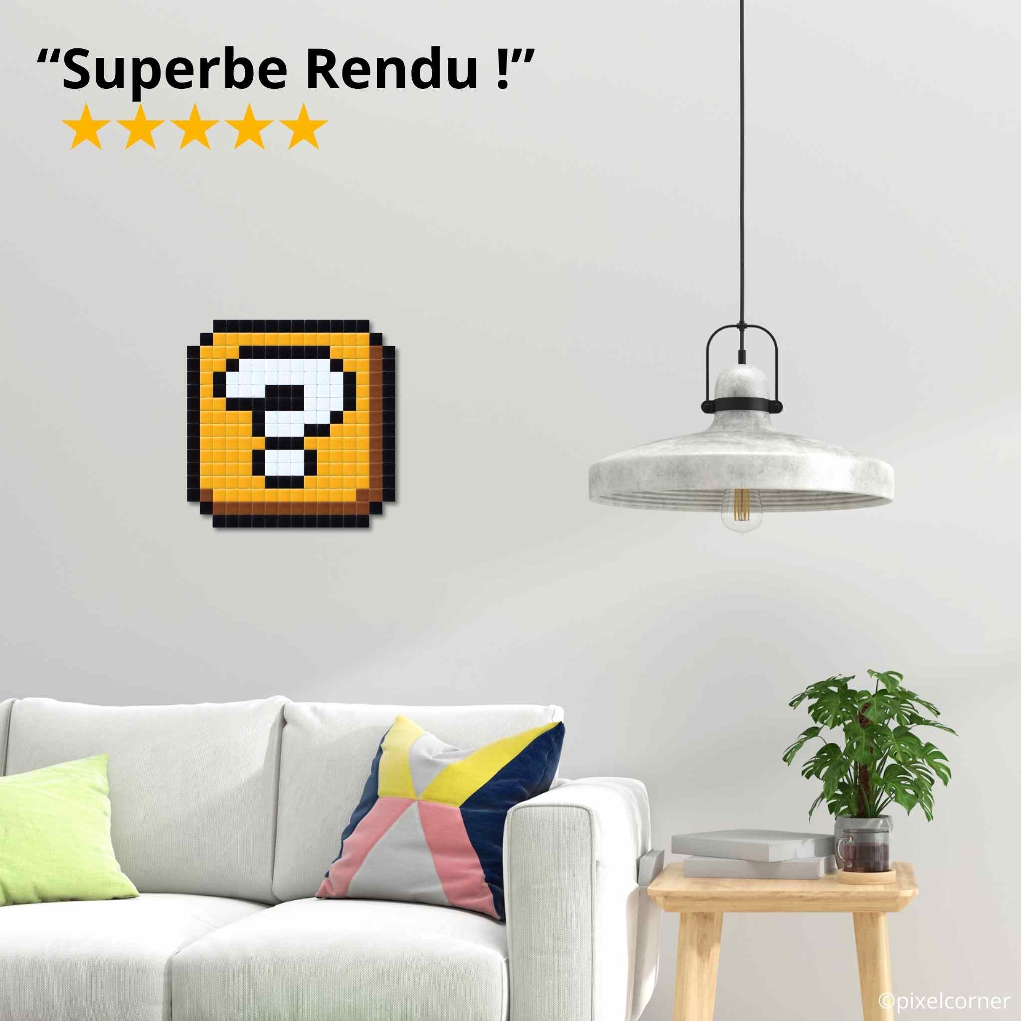 Pixel Art Kit "Q-Block" par Pixel Corner - Kits de loisirs créatifs