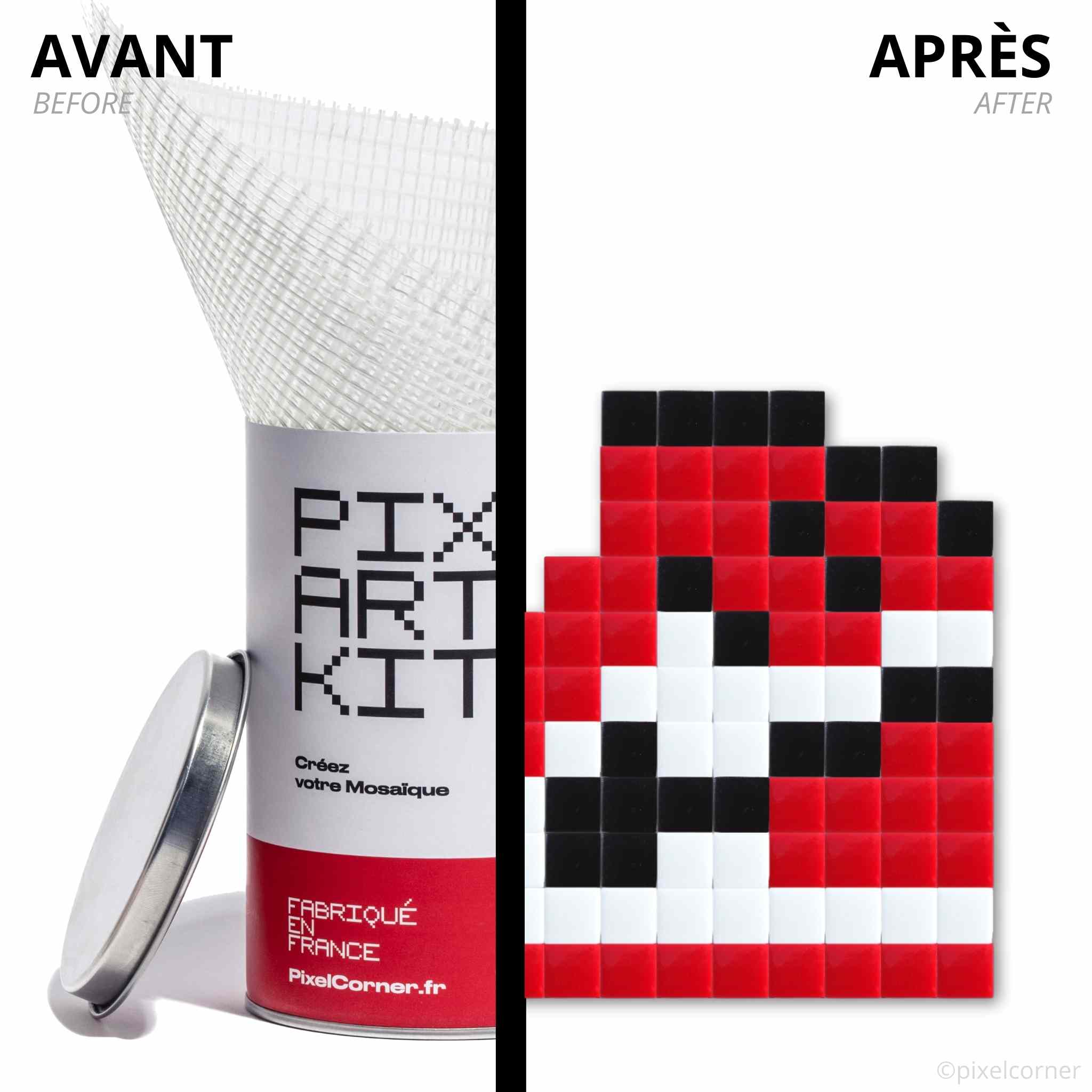 Pixel Art Kit "Snikers" par Pixel Corner - Kits de loisirs créatifs