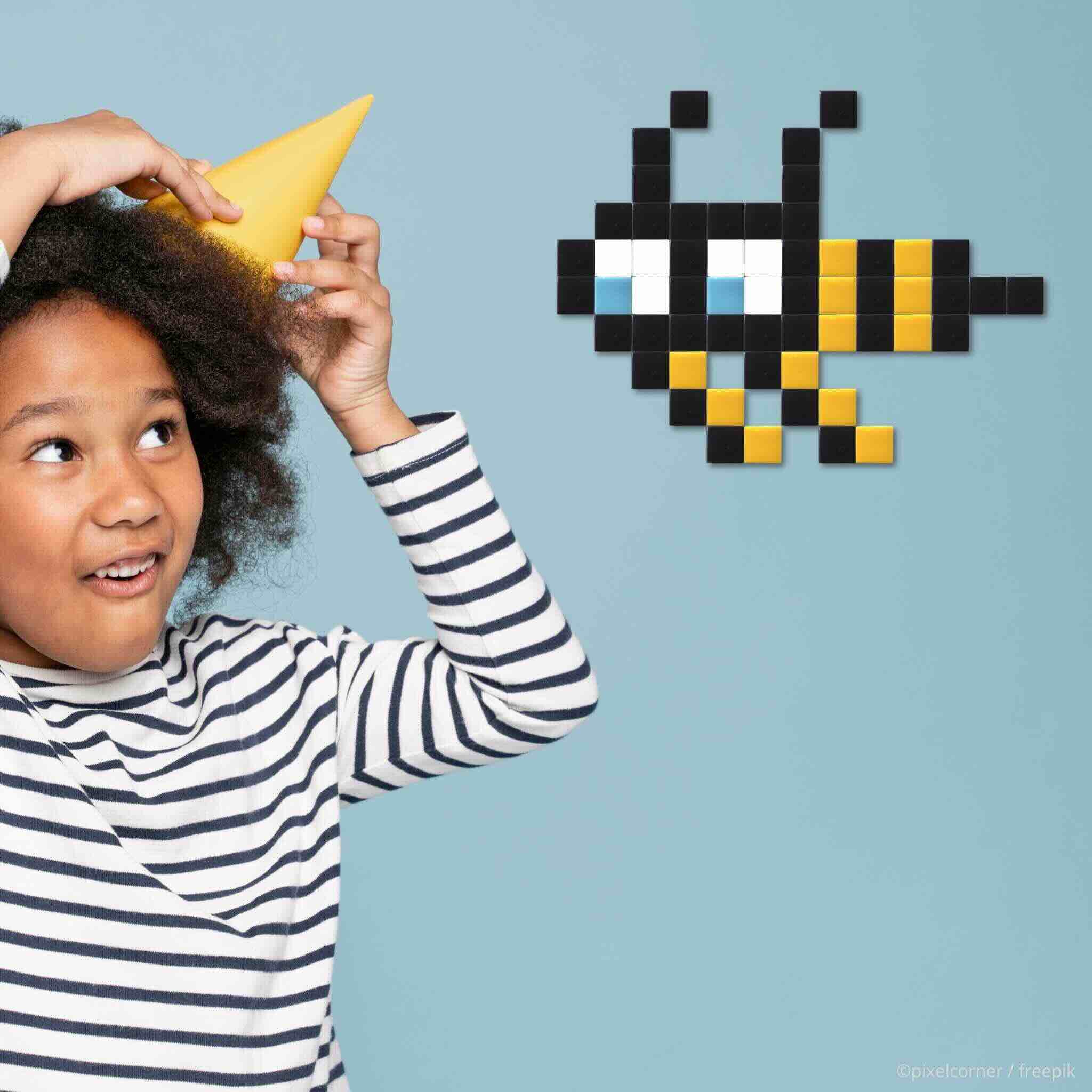 Pixel Art Kit "Space Bzzz" par Pixel Corner - Kits de loisirs créatifs