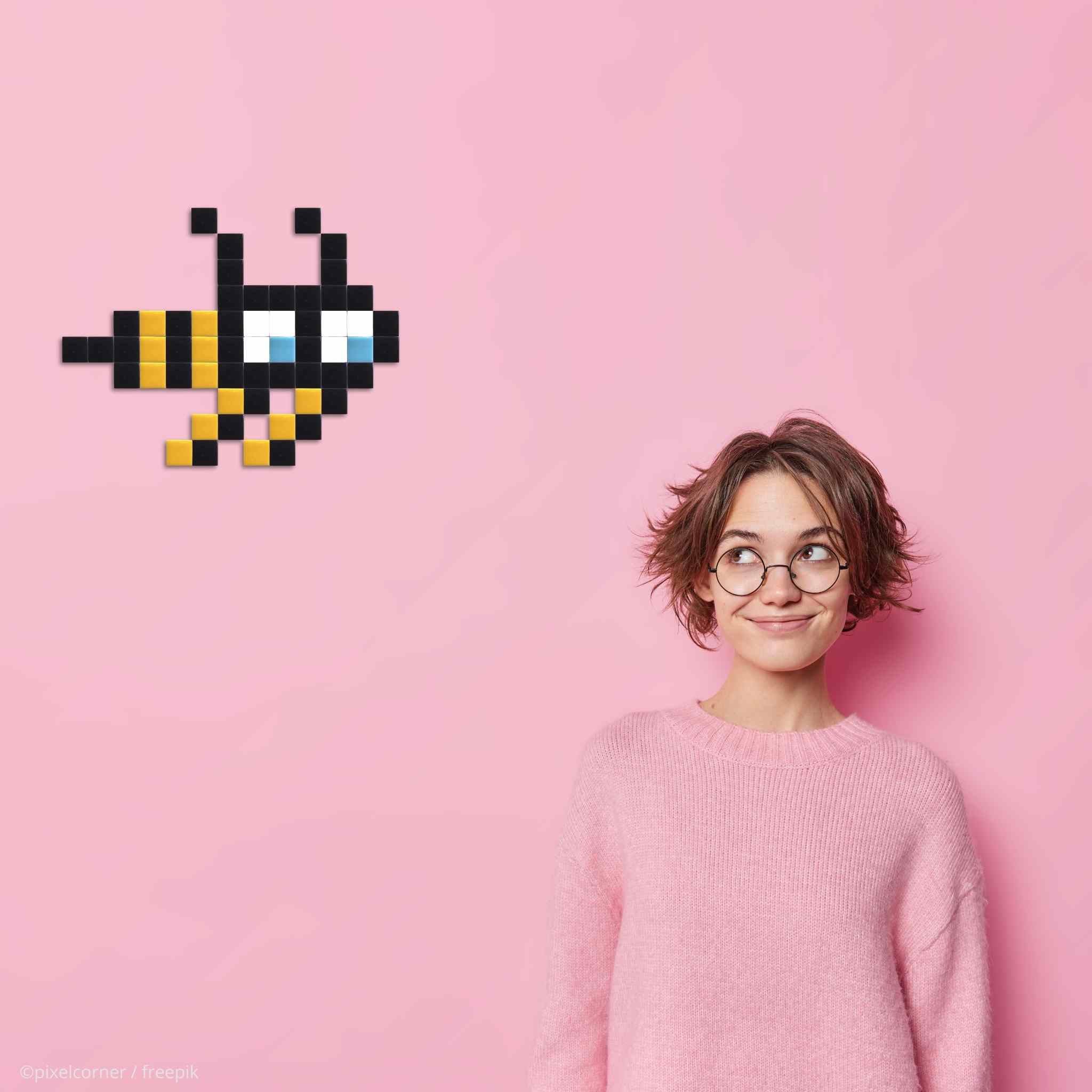 Pixel Art Kit "Space Bzzz" par Pixel Corner - Kits de loisirs créatifs