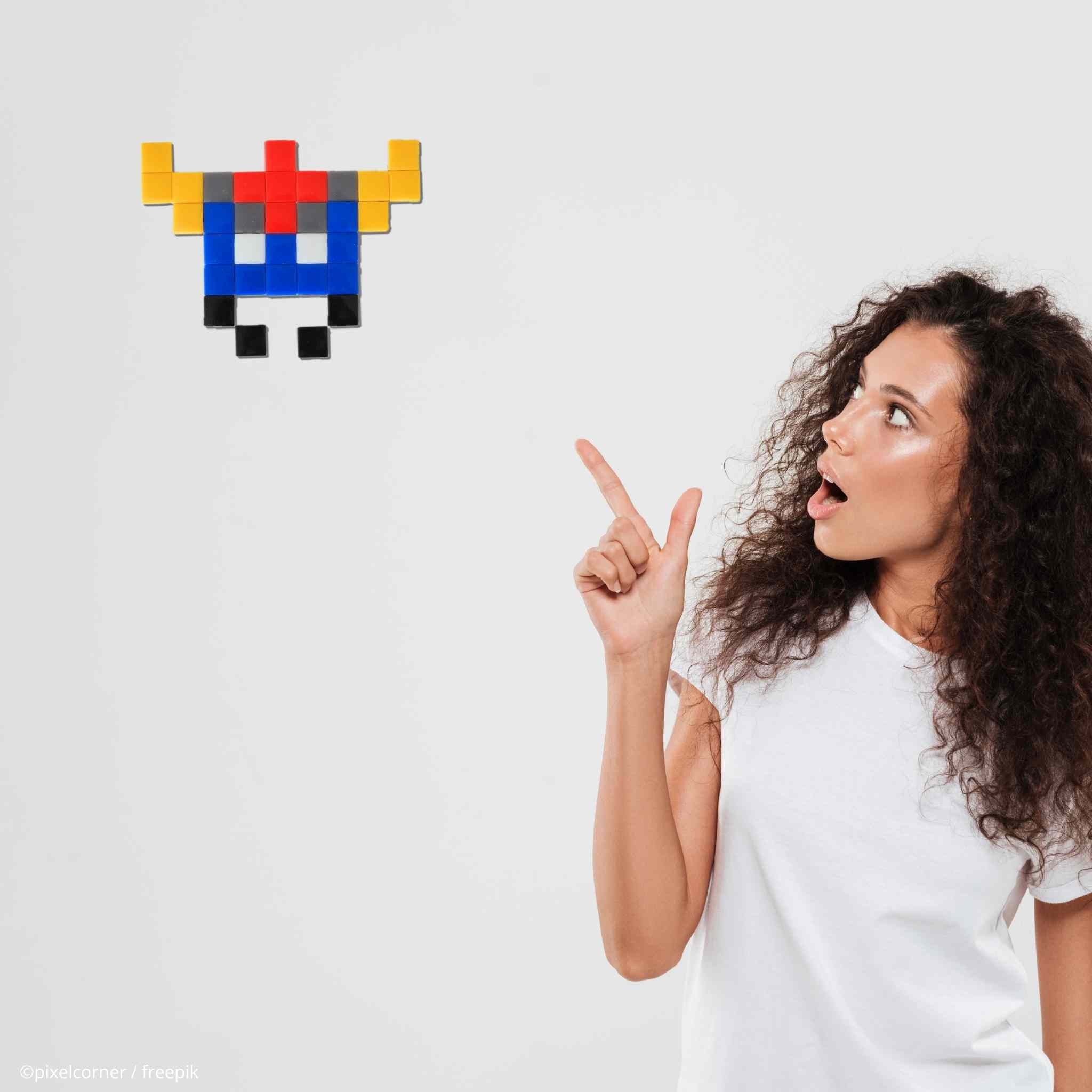 Pixel Art Kit "Space Mazinger" par Pixel Corner - Kits de loisirs créatifs