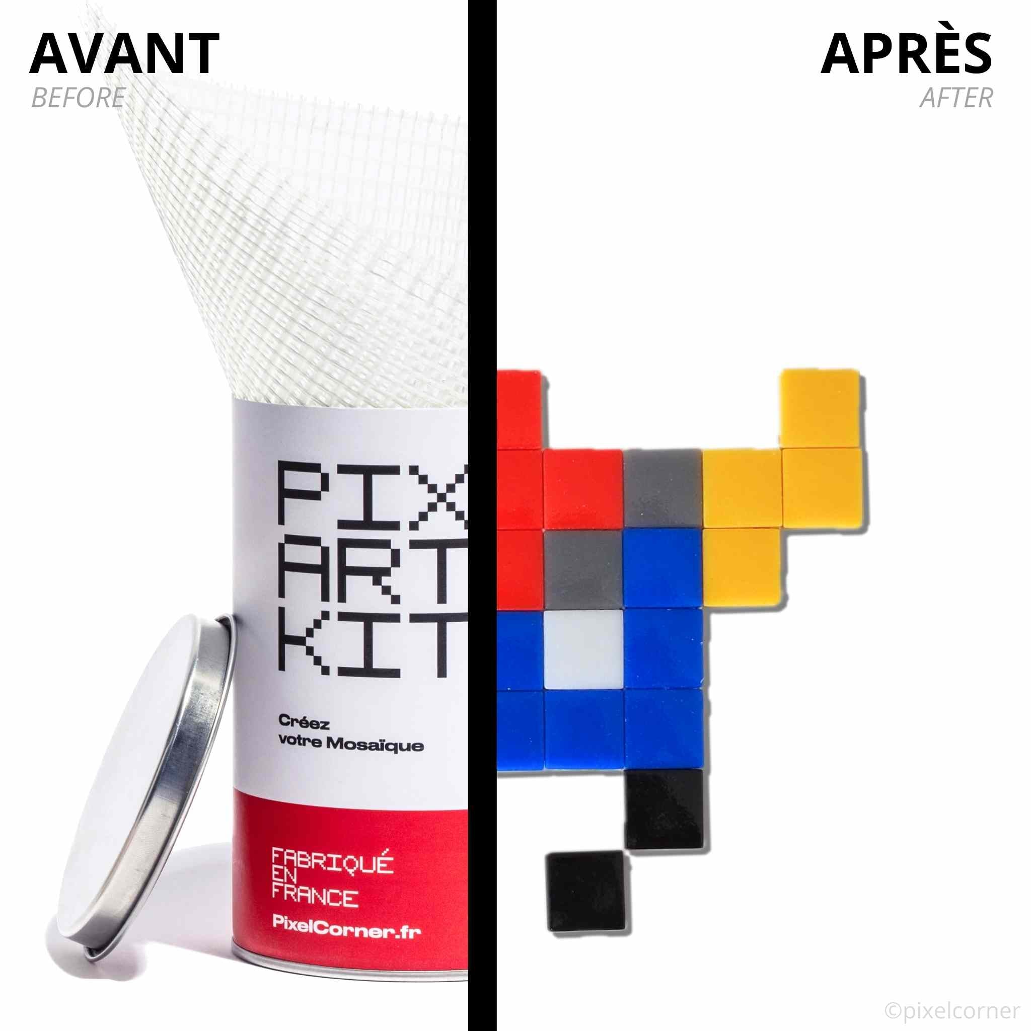 Pixel Art Kit "Space Mazinger" par Pixel Corner - Kits de loisirs créatifs