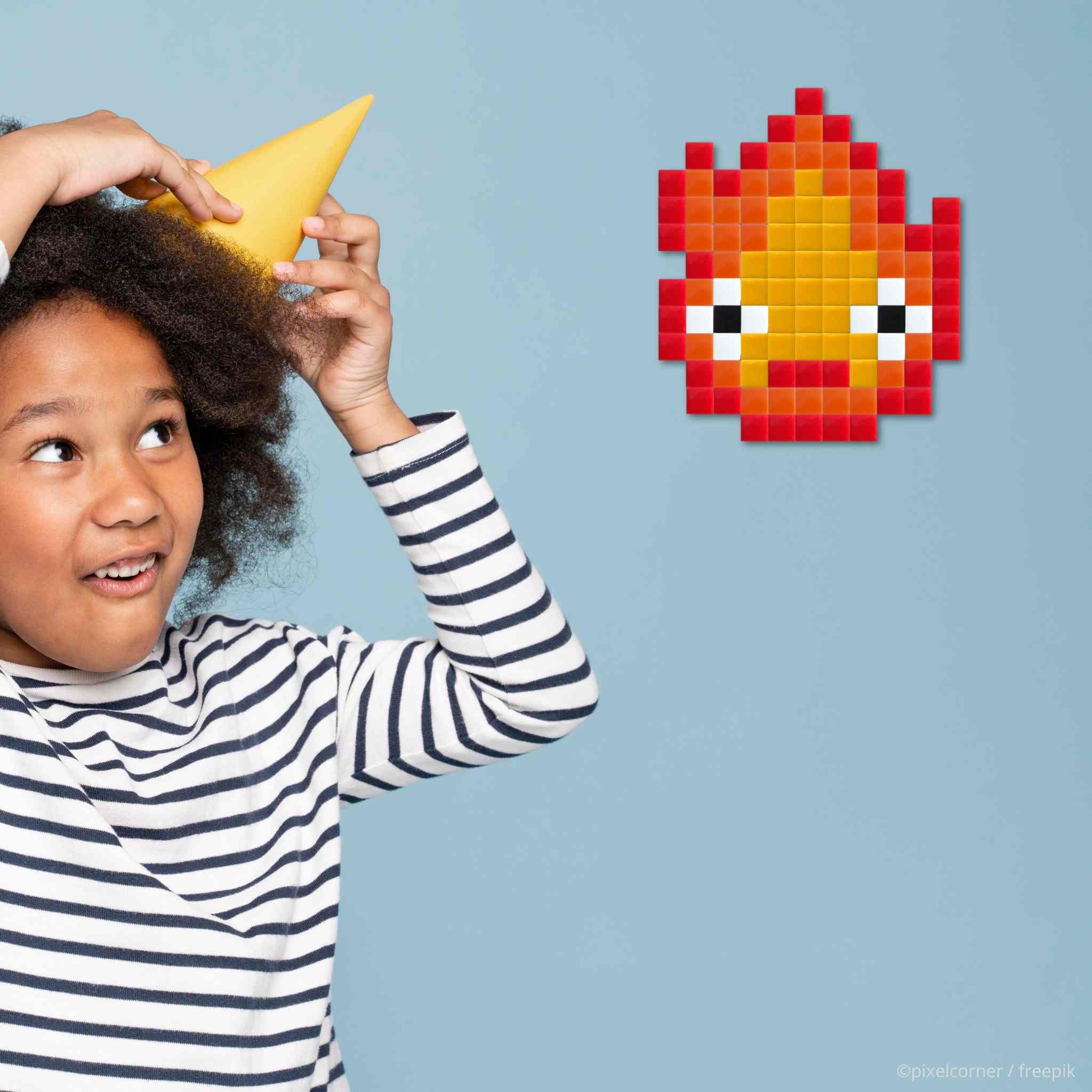 Pixel Art Kit "Sparky" par Pixel Corner - Kits de loisirs créatifs