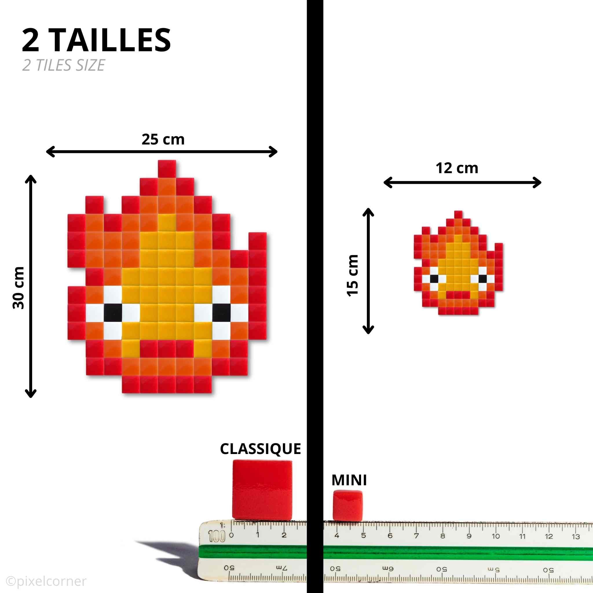 Pixel Art Kit "Sparky" par Pixel Corner - Kits de loisirs créatifs