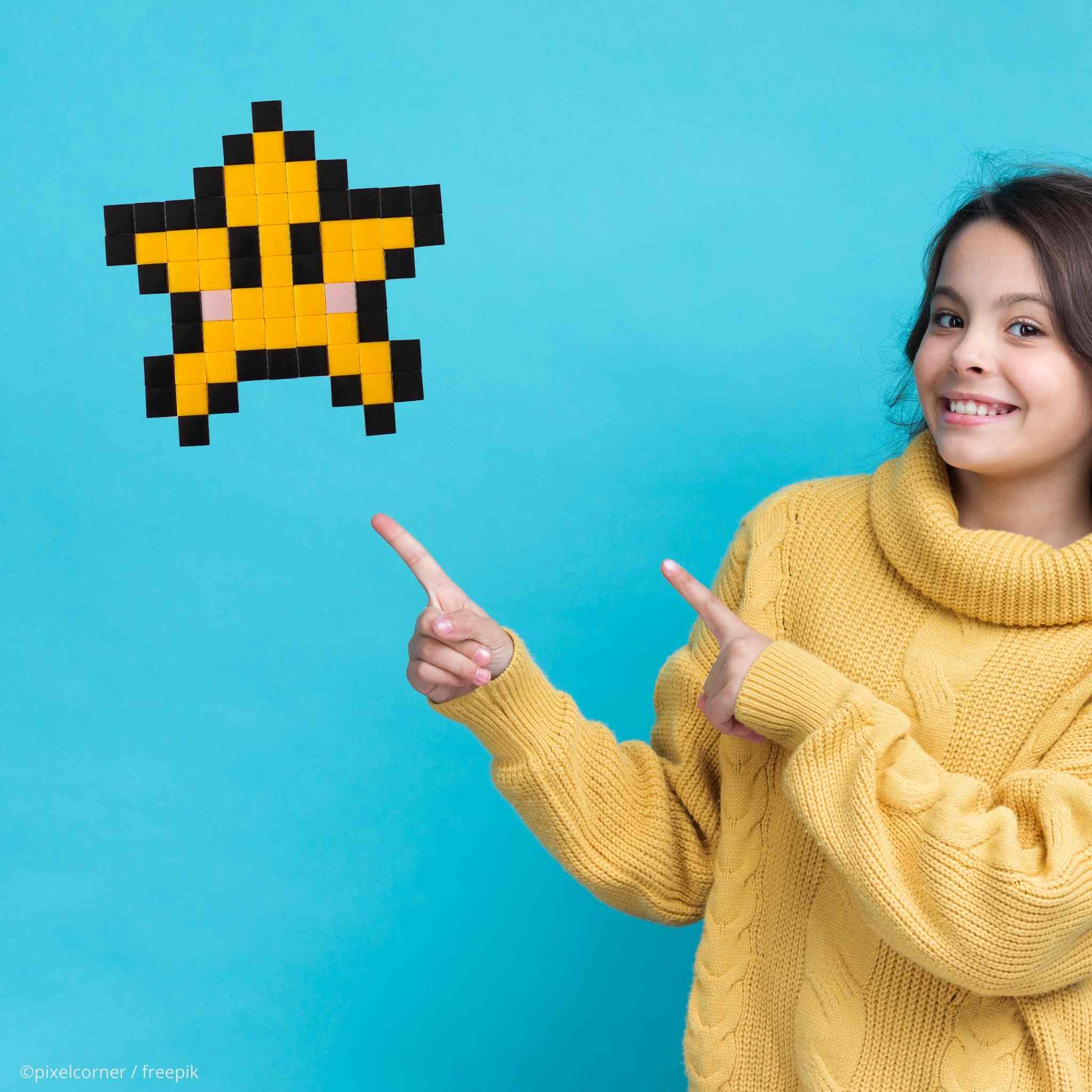 Pixel Art Kit "Starry" par Pixel Corner - Kits de loisirs créatifs