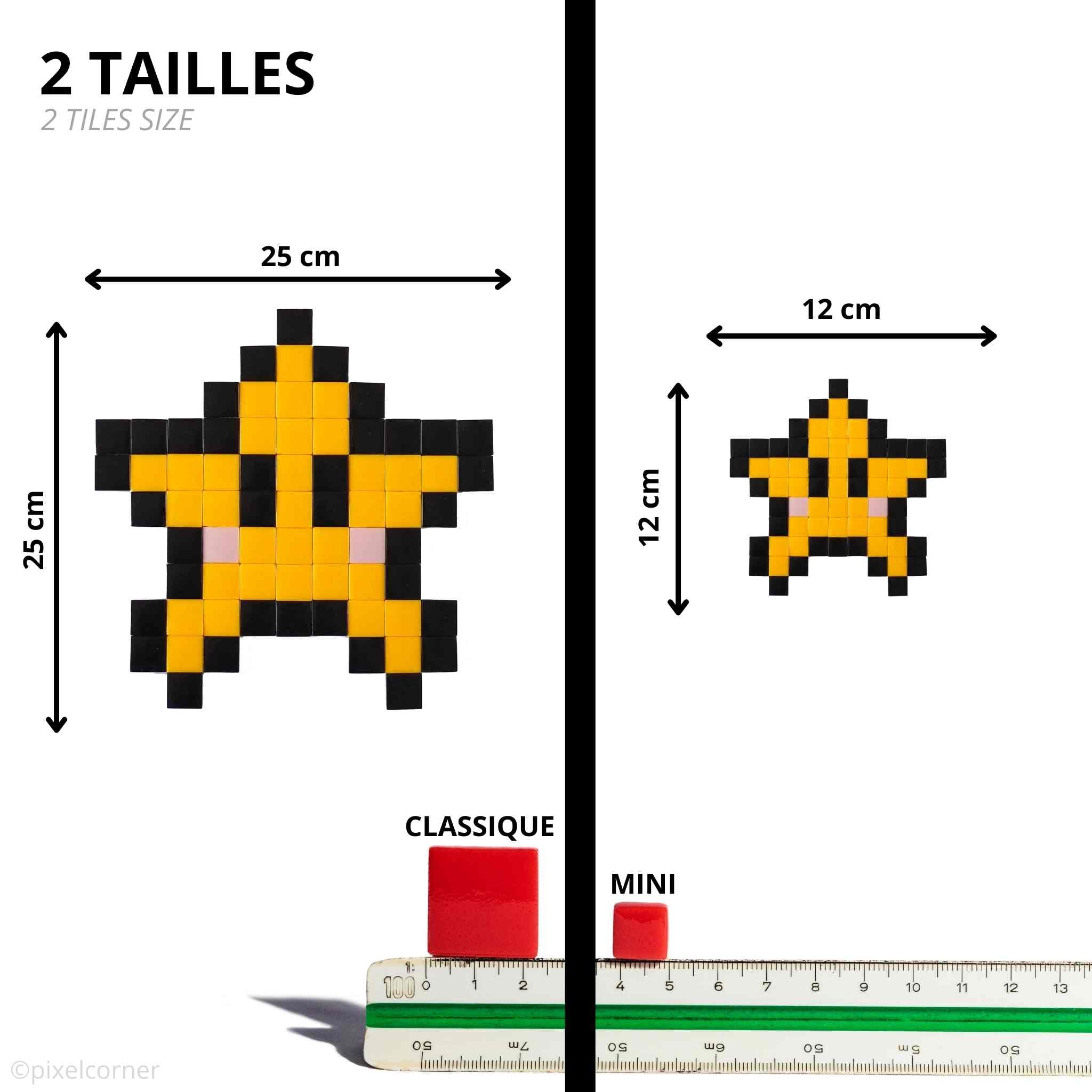 Pixel Art Kit "Starry" par Pixel Corner - Kits de loisirs créatifs