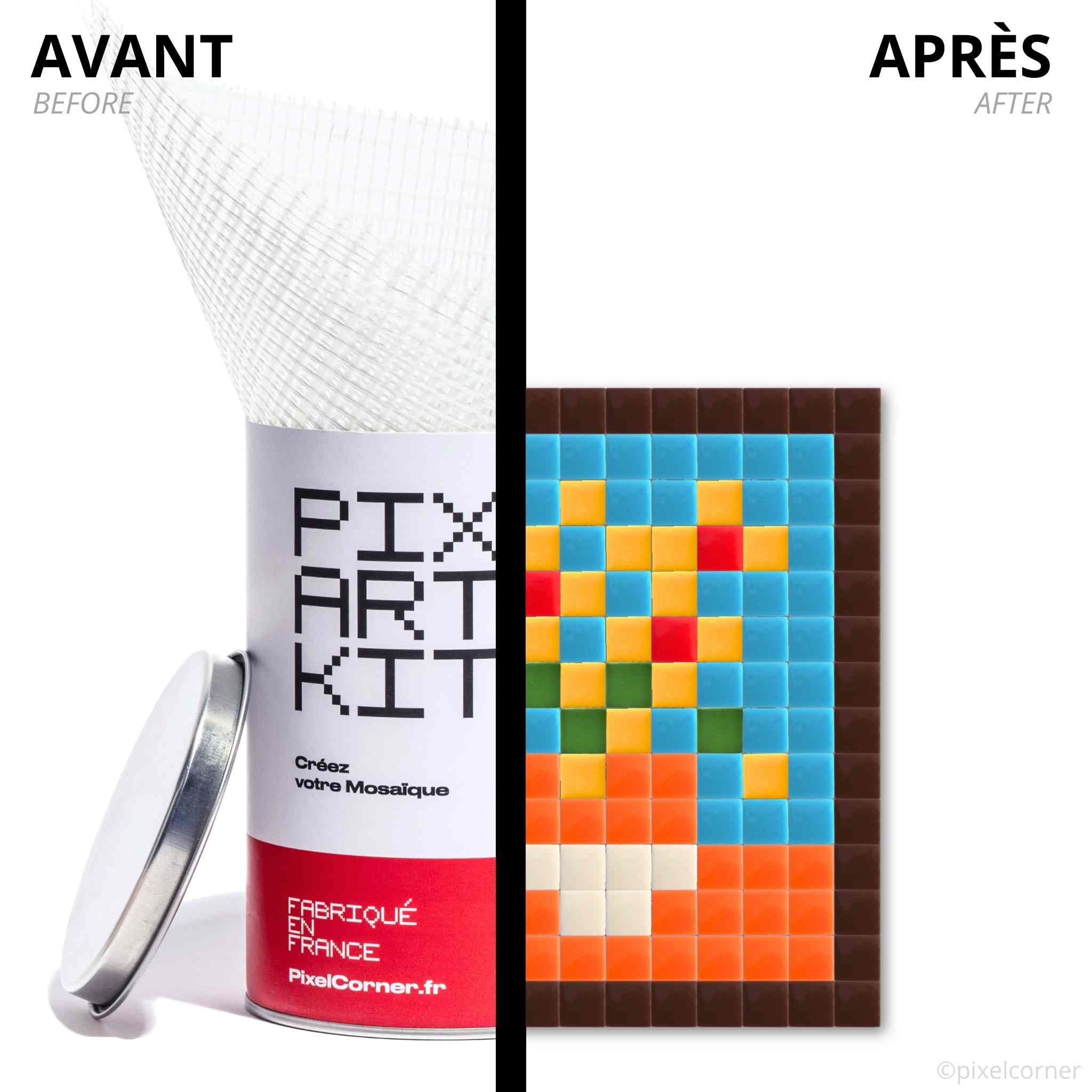 Pixel Art Kit "Sunflowers" par Pixel Corner - Kits de loisirs créatifs