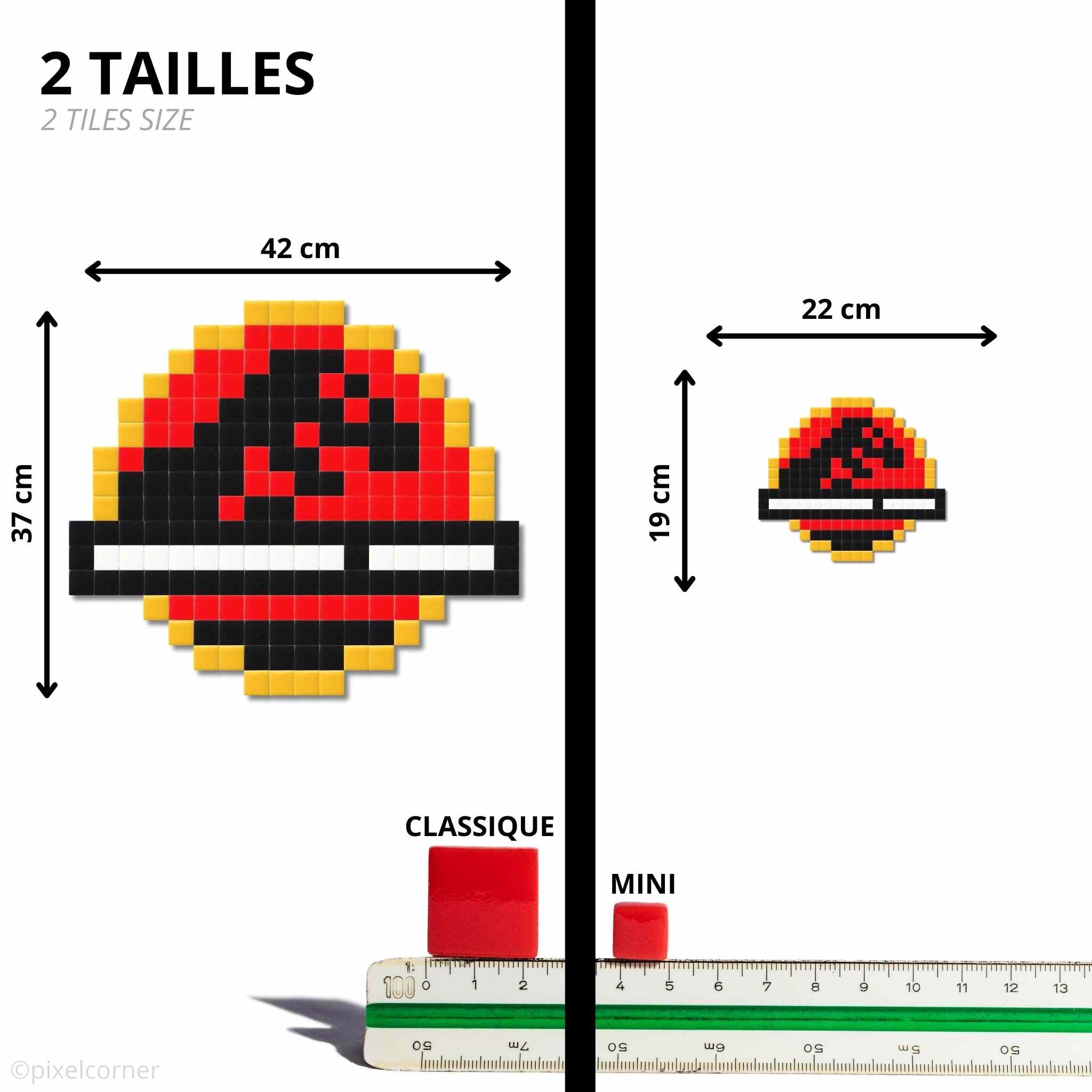 Pixel Art Kit "T-Park" par Pixel Corner - Kits de loisirs créatifs