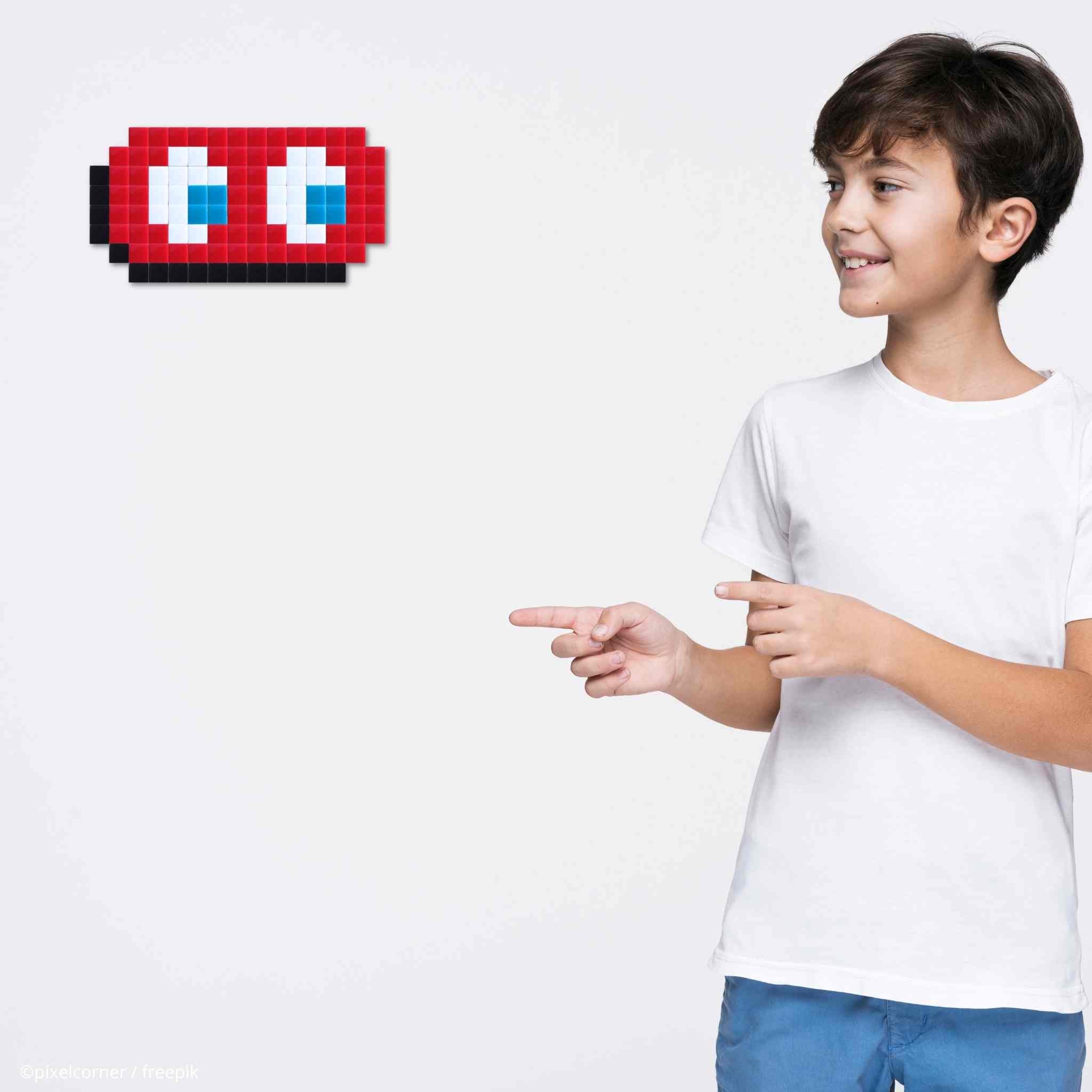 Pixel Art Kit "The Eyes" par Pixel Corner - Kits de loisirs créatifs
