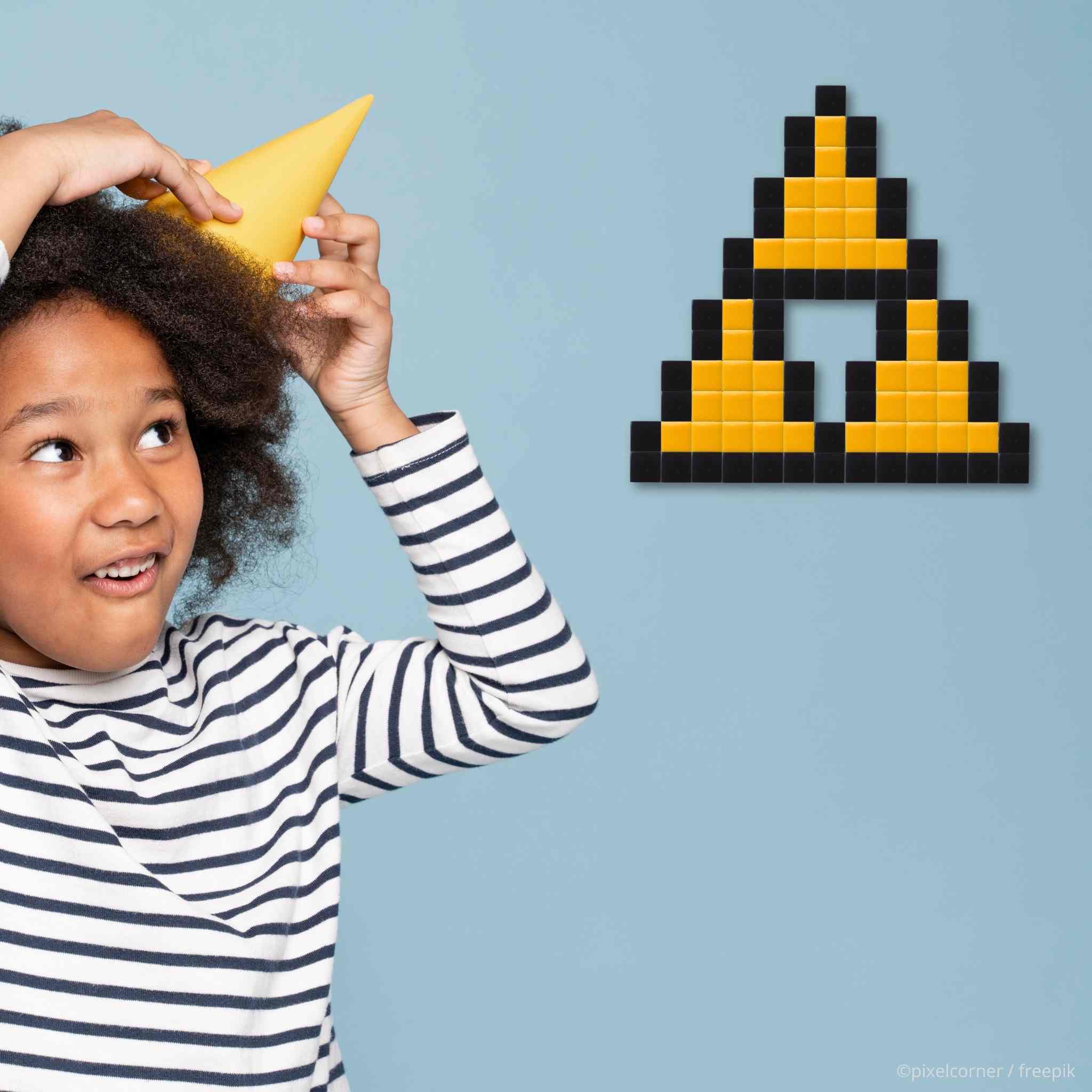 Pixel Art Kit "Triple Force" par Pixel Corner - Kits de loisirs créatifs
